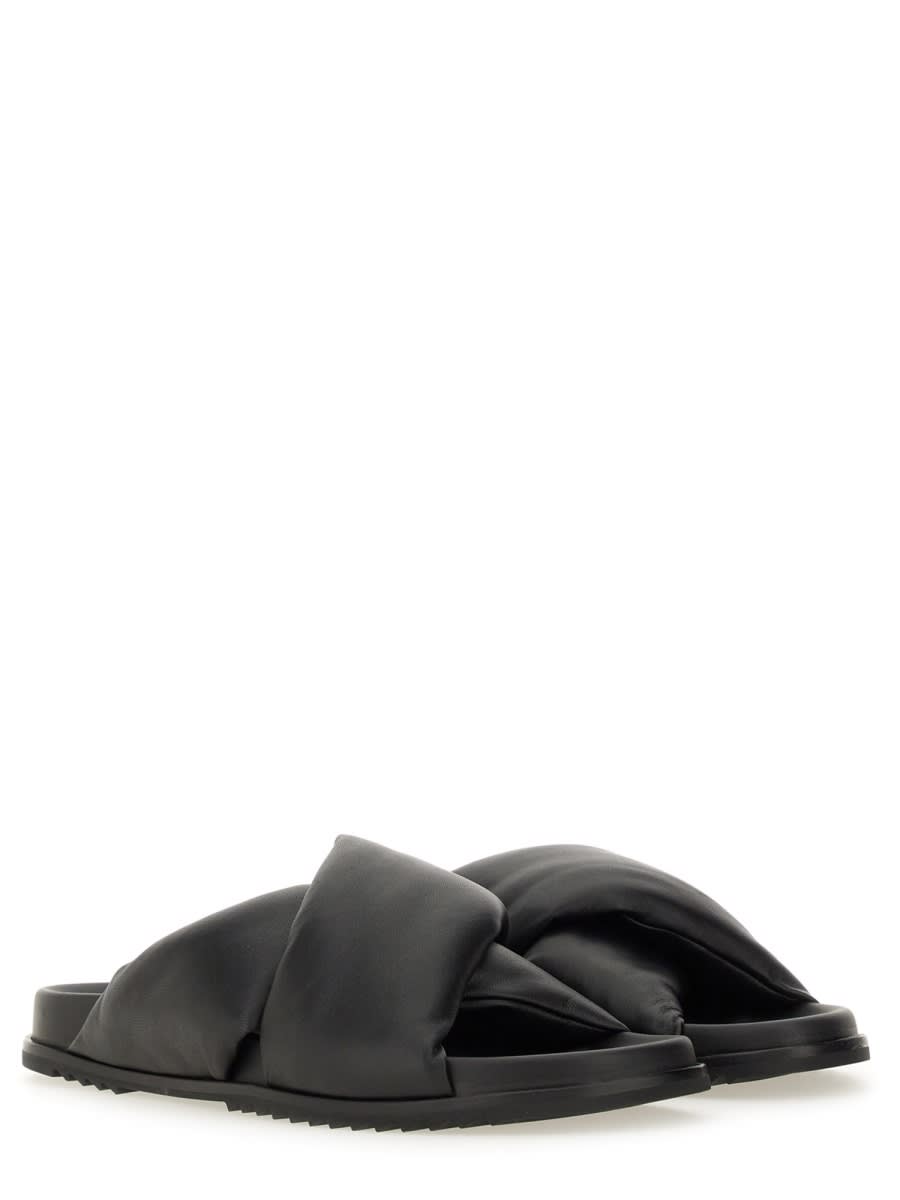 サンダル Rick Owens Leather Slide Sandal Rick Owens Leather Slide Sandal | italist