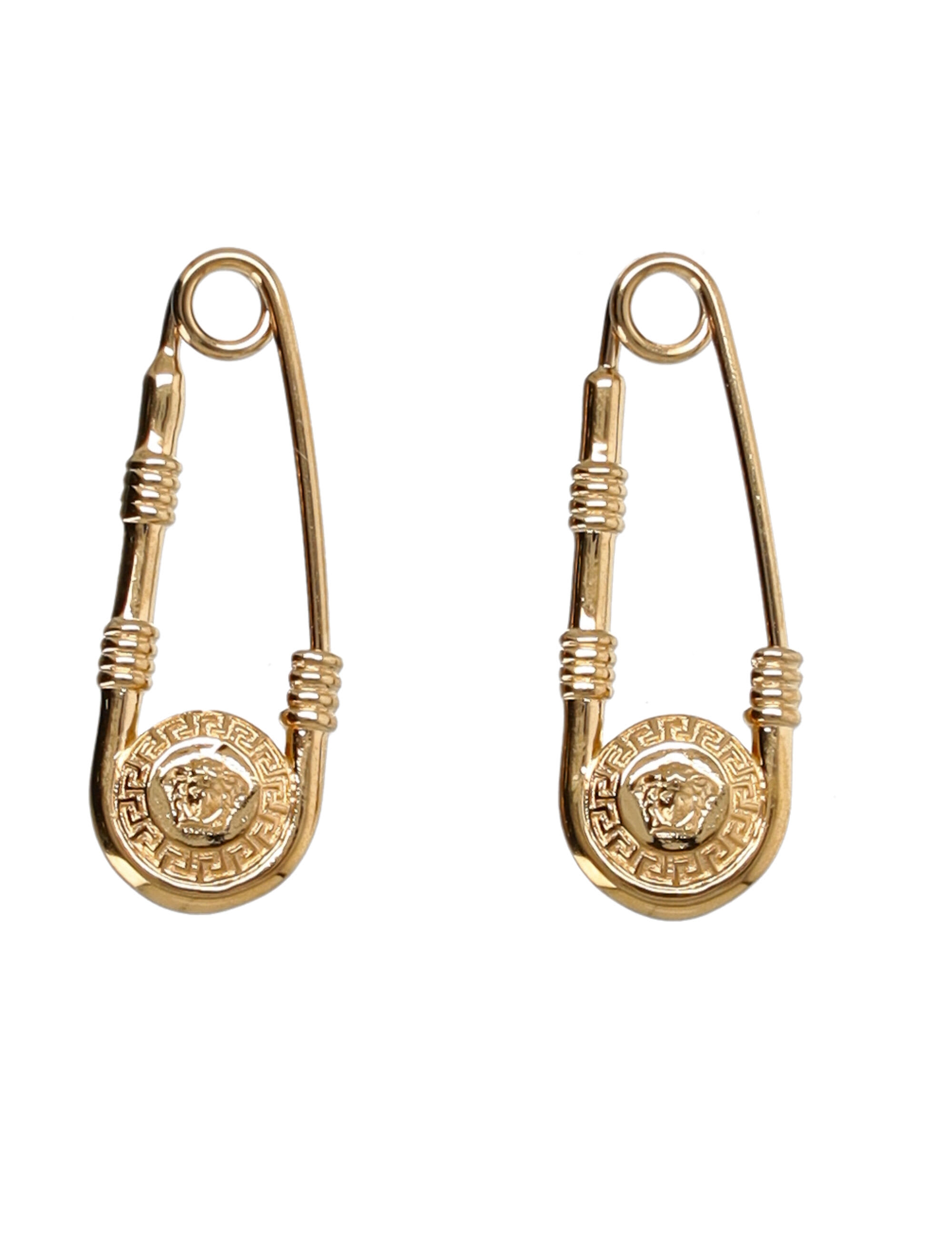 イヤリング Earrings - Versace - l - Gold グレカ フープイヤリング ゴールド | VERSACE JP