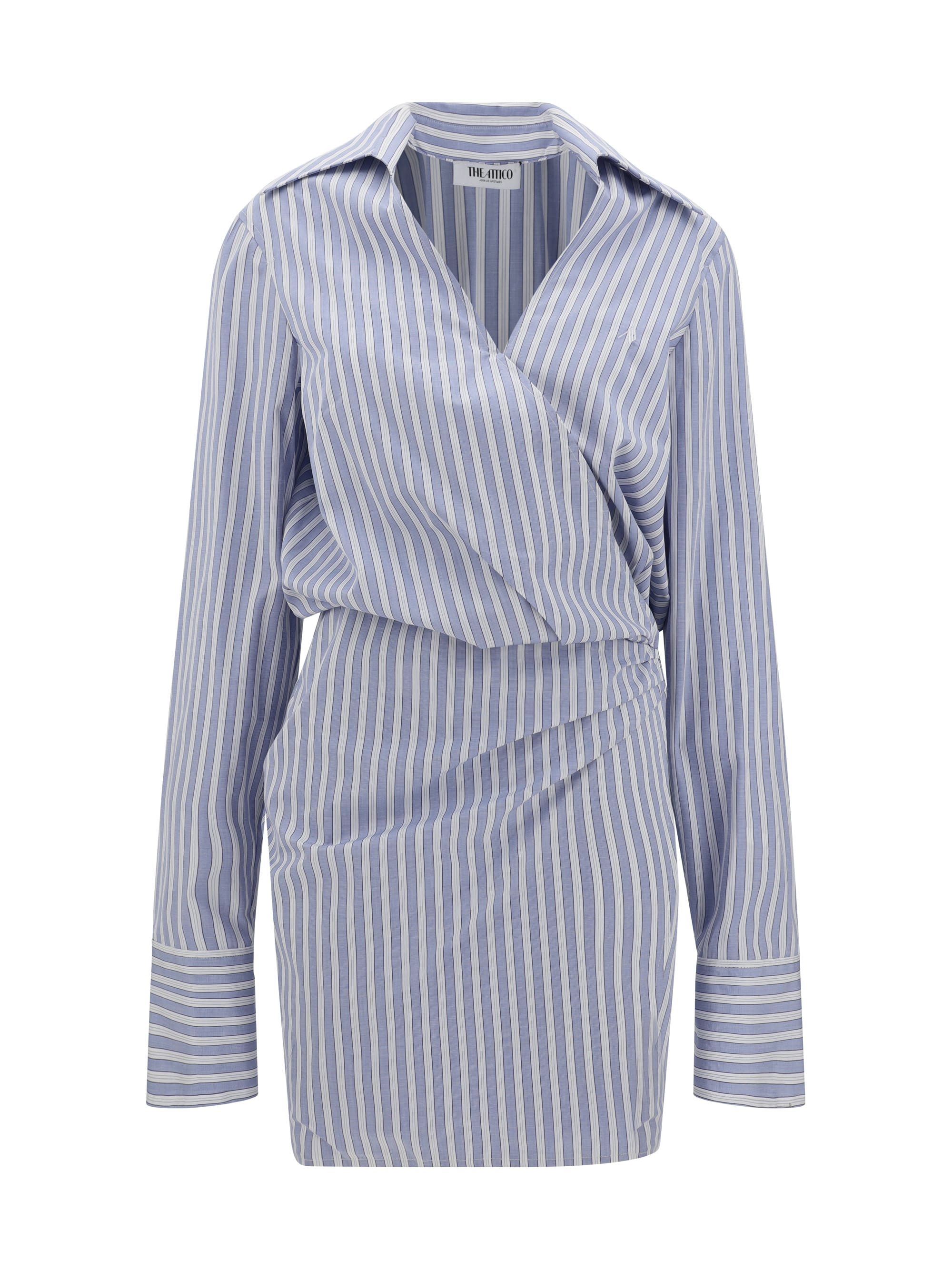 【関税込み】THE ATTICO MINI CHEMISIER DRESS The Attico Mini Chemisier Dress | italist