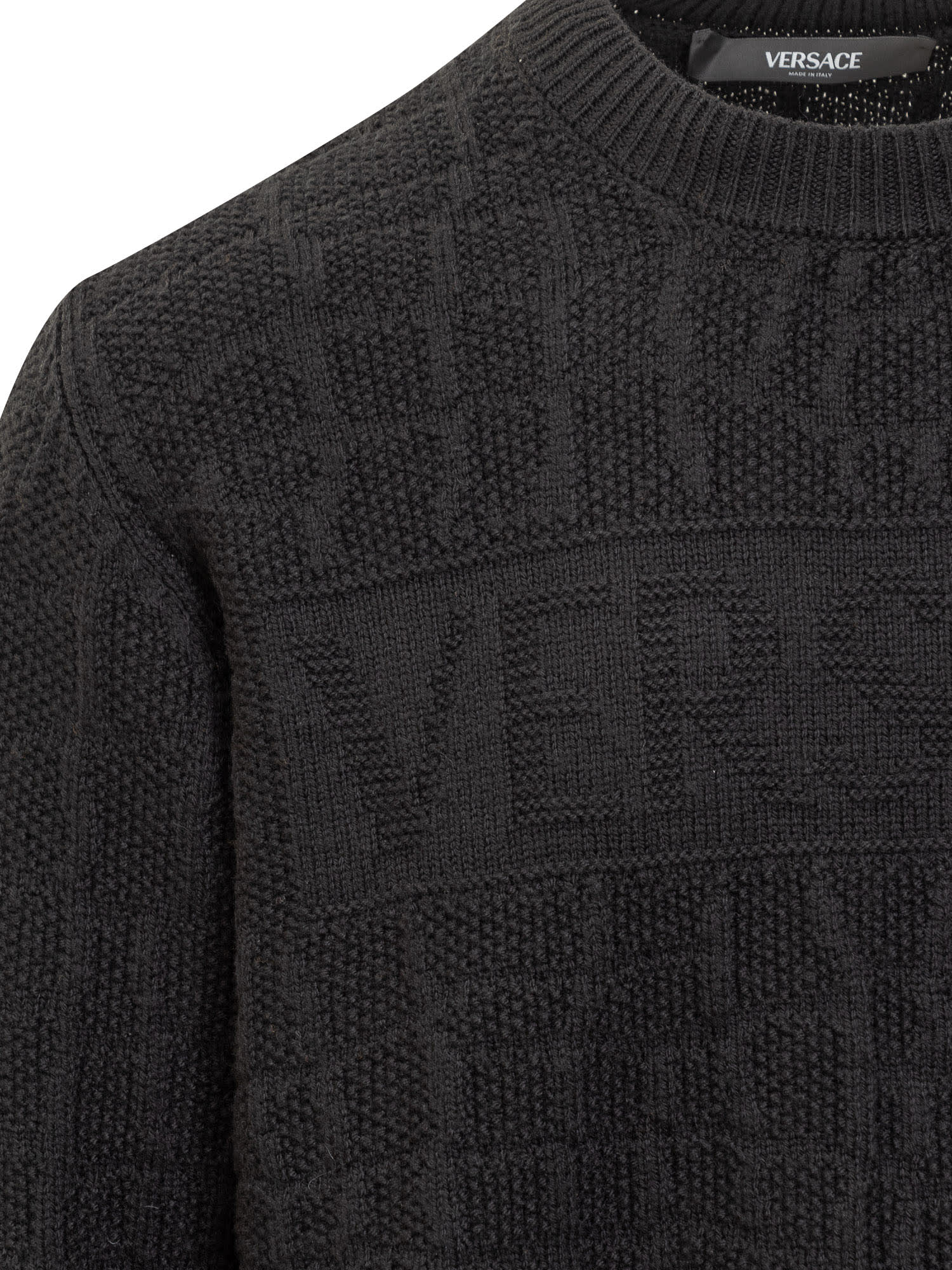 Versace Crew-neck Wool Sweater | italist