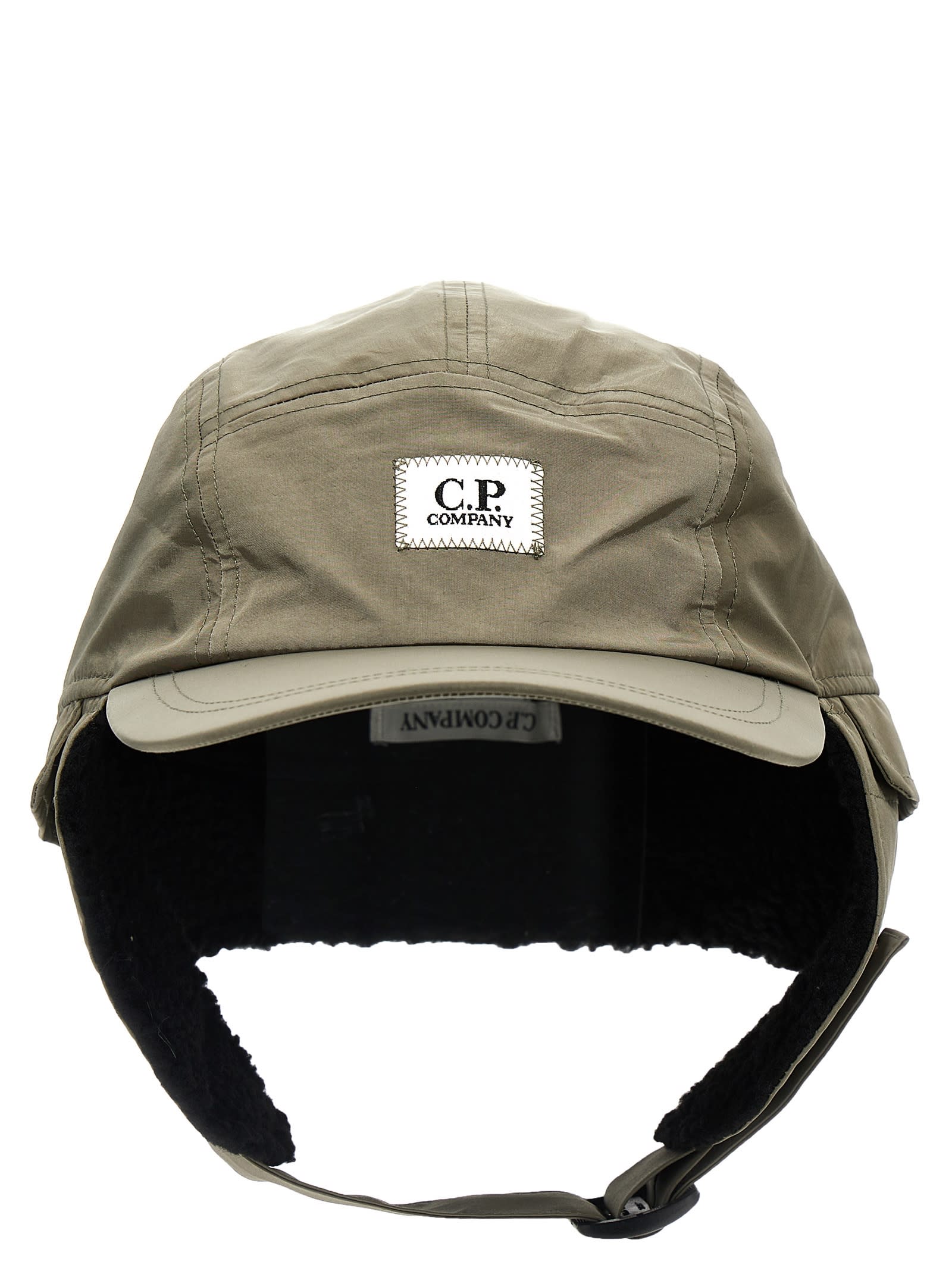 CP COMPANY| (Chrome-R Earflap Cap (17CMAC083A 005904A 7 C.P. Company 'chrome-r Earflap' Cap | italist