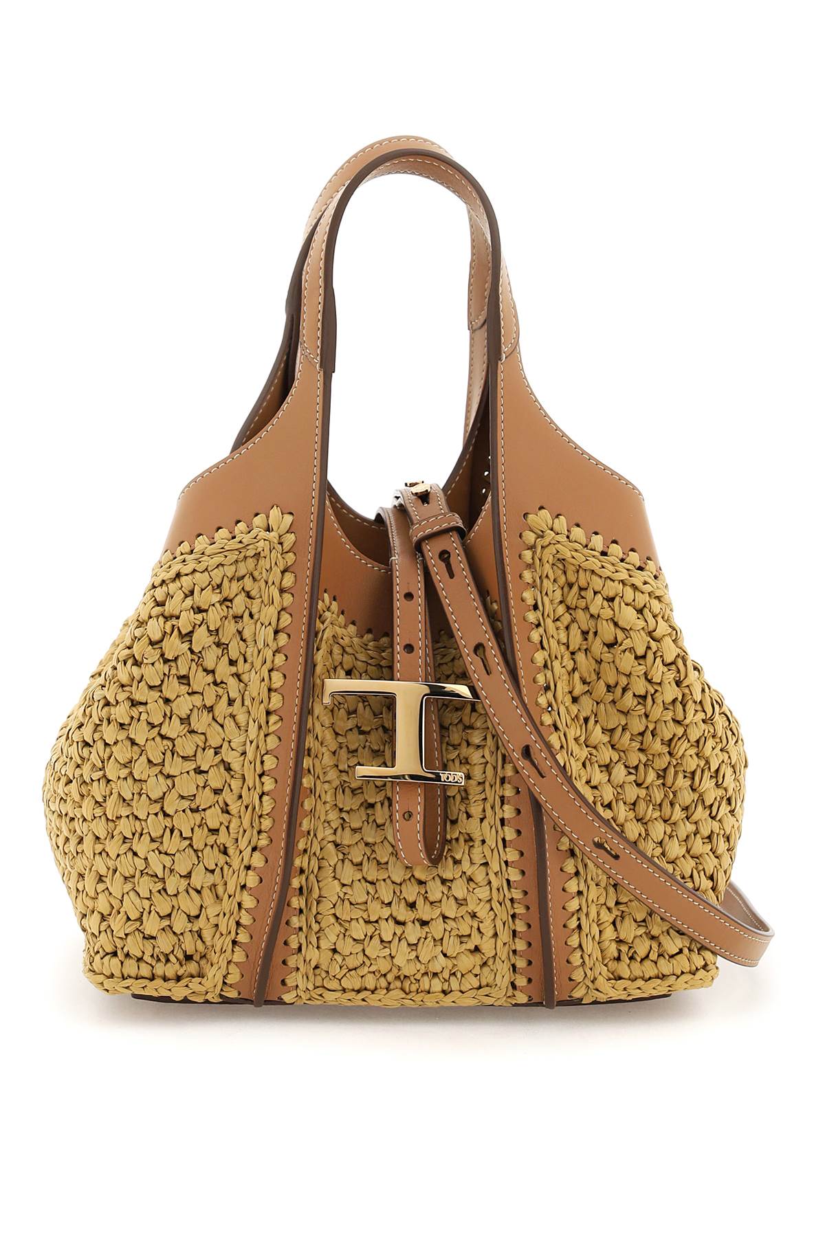 Tod's Tote Bag In Raffia And Leather | italist