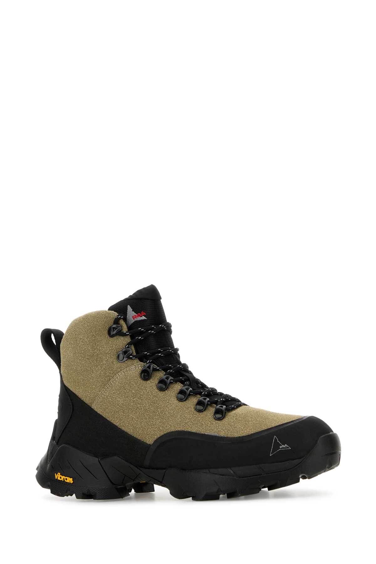 スニーカー ROA Two-tone leather and rubber Andreas ankle boots ROA Two-tone Leather And Rubber Andreas Ankle Boots