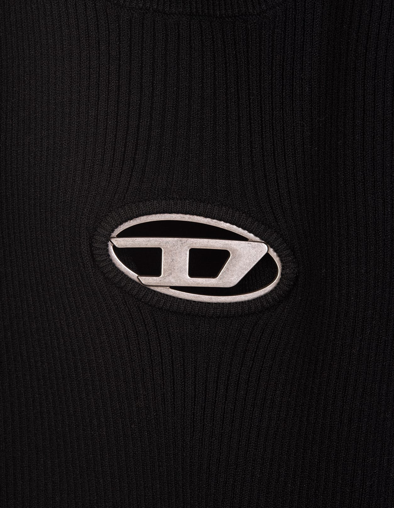 【関税&送料込】Diesel Mini Abito M-Onervax Diesel Black M-onervax Mini Dress | italist