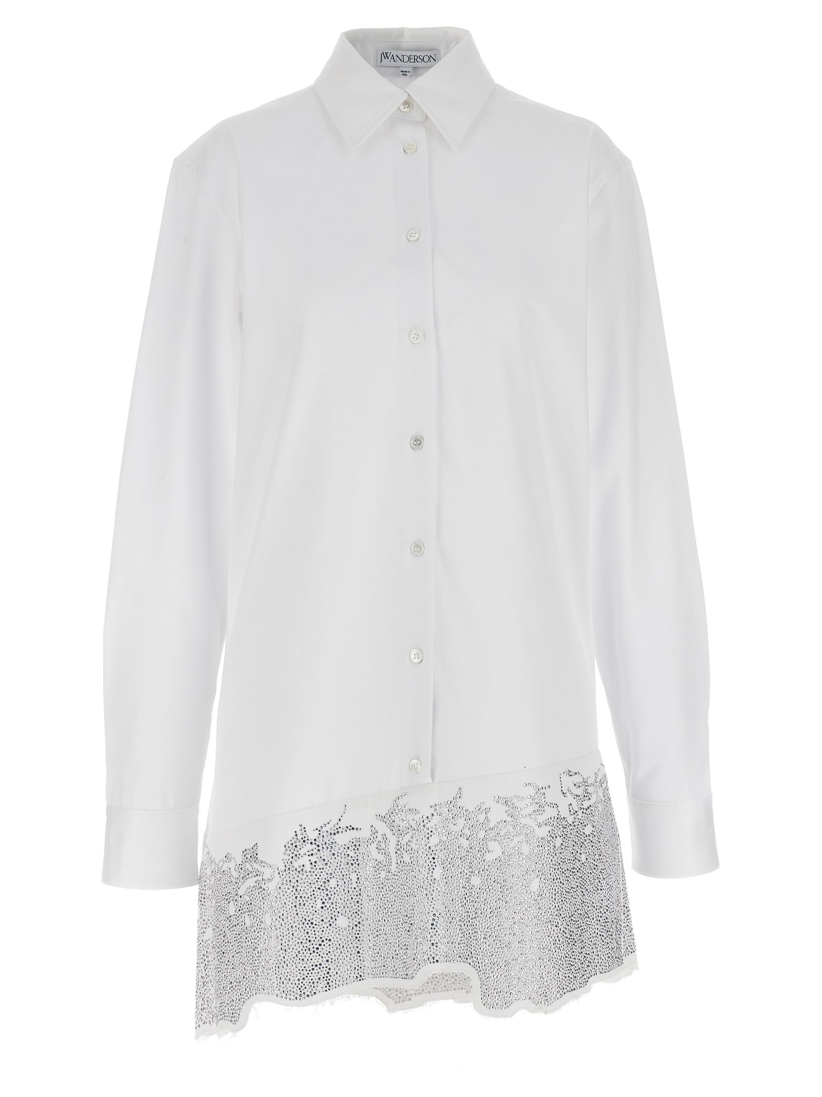 rhinestone shirt dress