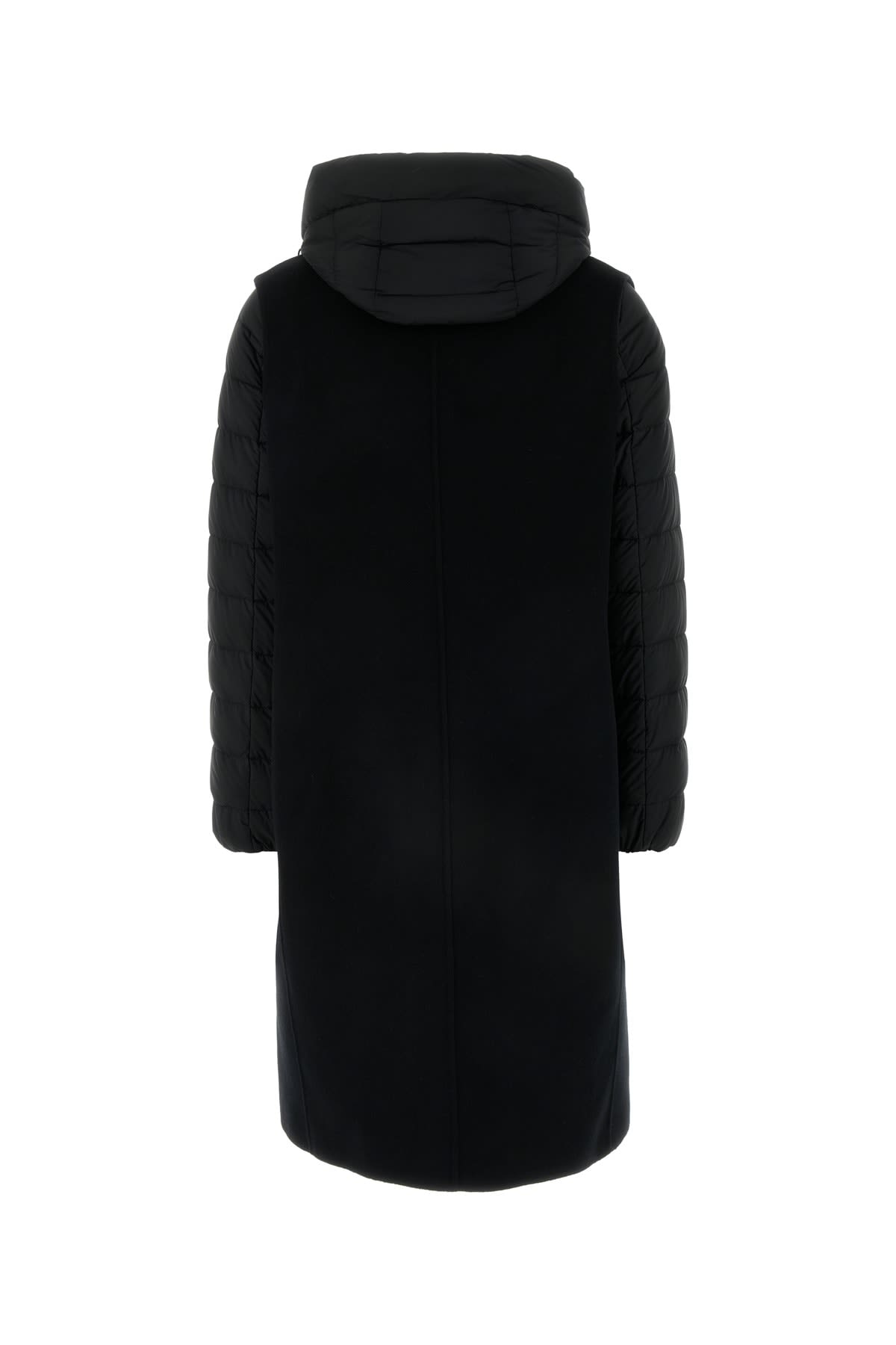 ダウンジャケット・コート Moorer Black Nylon Blend Natalia Down Jacket Moorer Natalia Down Jacket in Natural | Lyst