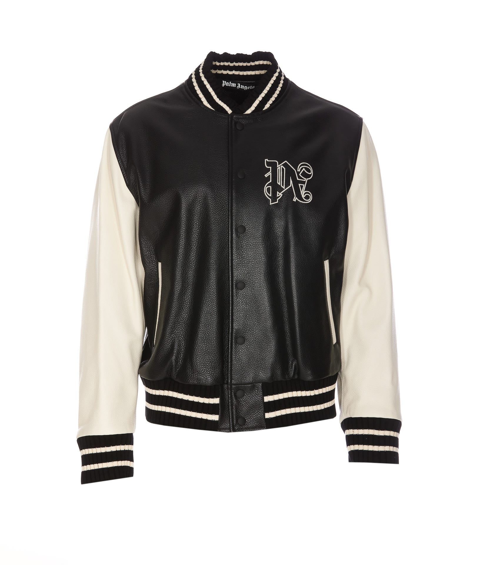 Palm Angels Pa Monogram Classic Varsity Jacket italist, ALWAYS
