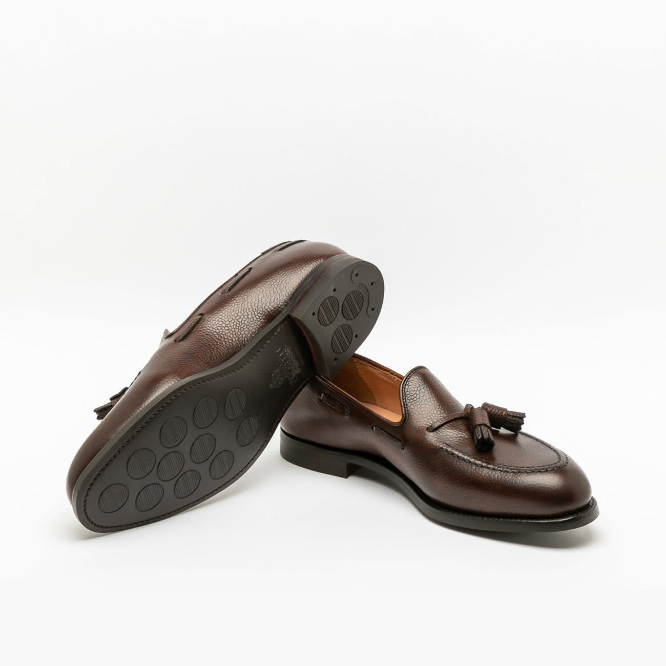 Crockett & Jones Cavendish 2 Dark Brown Scotch Grain Tassel Crockett & Jones Cavendish 2 Dark Brown Scotch Grain Tassel