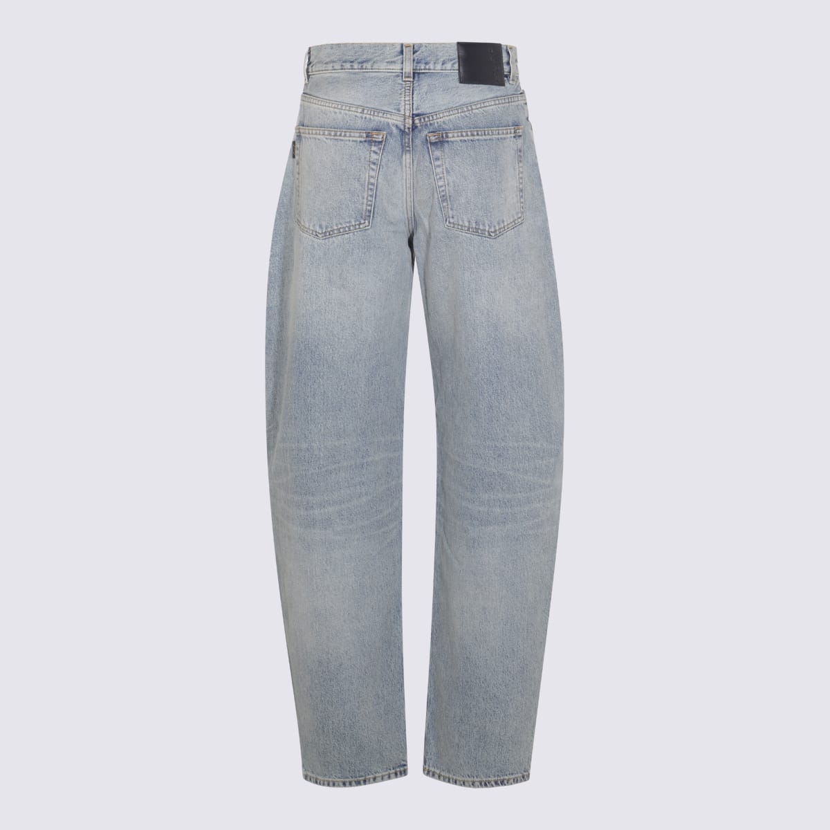 Haikure Light Blue Cotton Bibi Jeans | italist