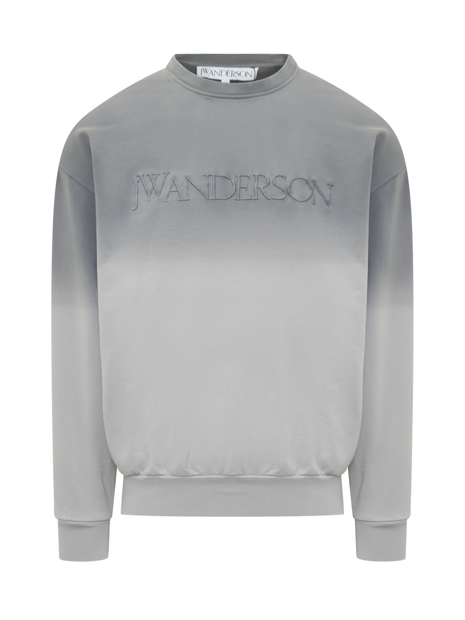★J W ANDERSON★ Logo embroidery sweatshirt pink JW0103PG139 JW Anderson LOGO EMBROIDERY SWEATSHIRT Pink | BSTN Store
