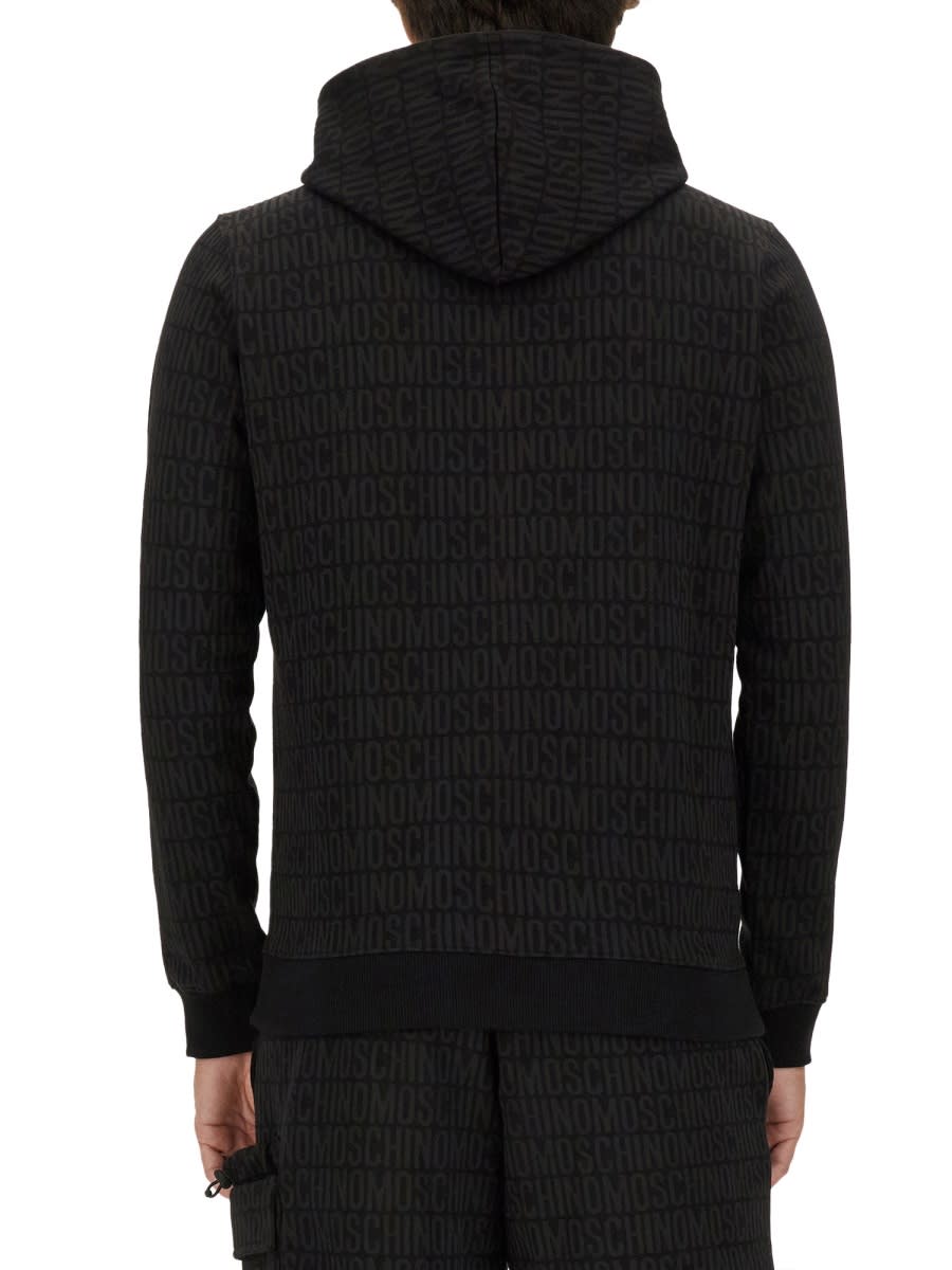 Moschino Sweatshirt With All Over Logo | italist