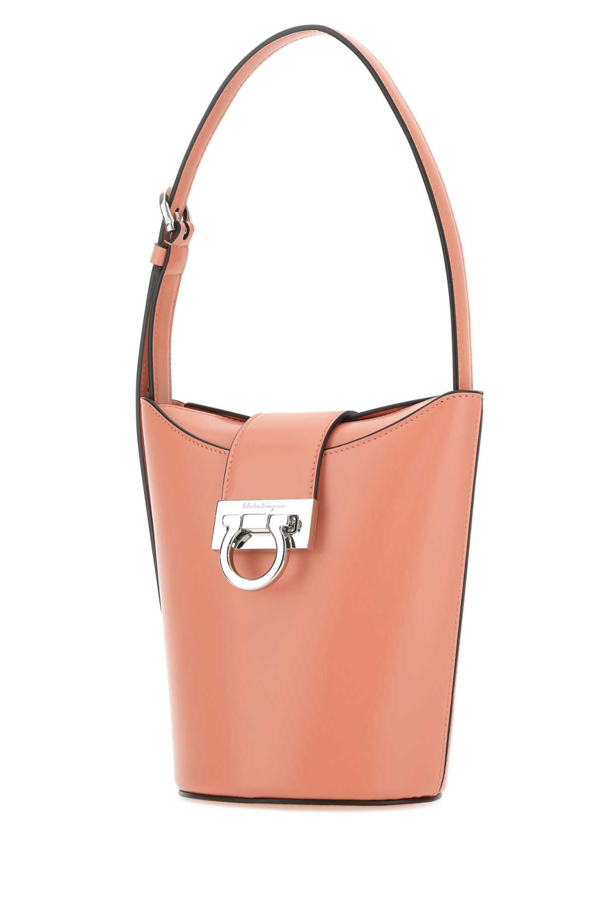 【送料&関税込】Ferragamo Pastel Light Blue Leather Bucket B Ferragamo Pastel Light Blue Leather Bucket Bag | italist