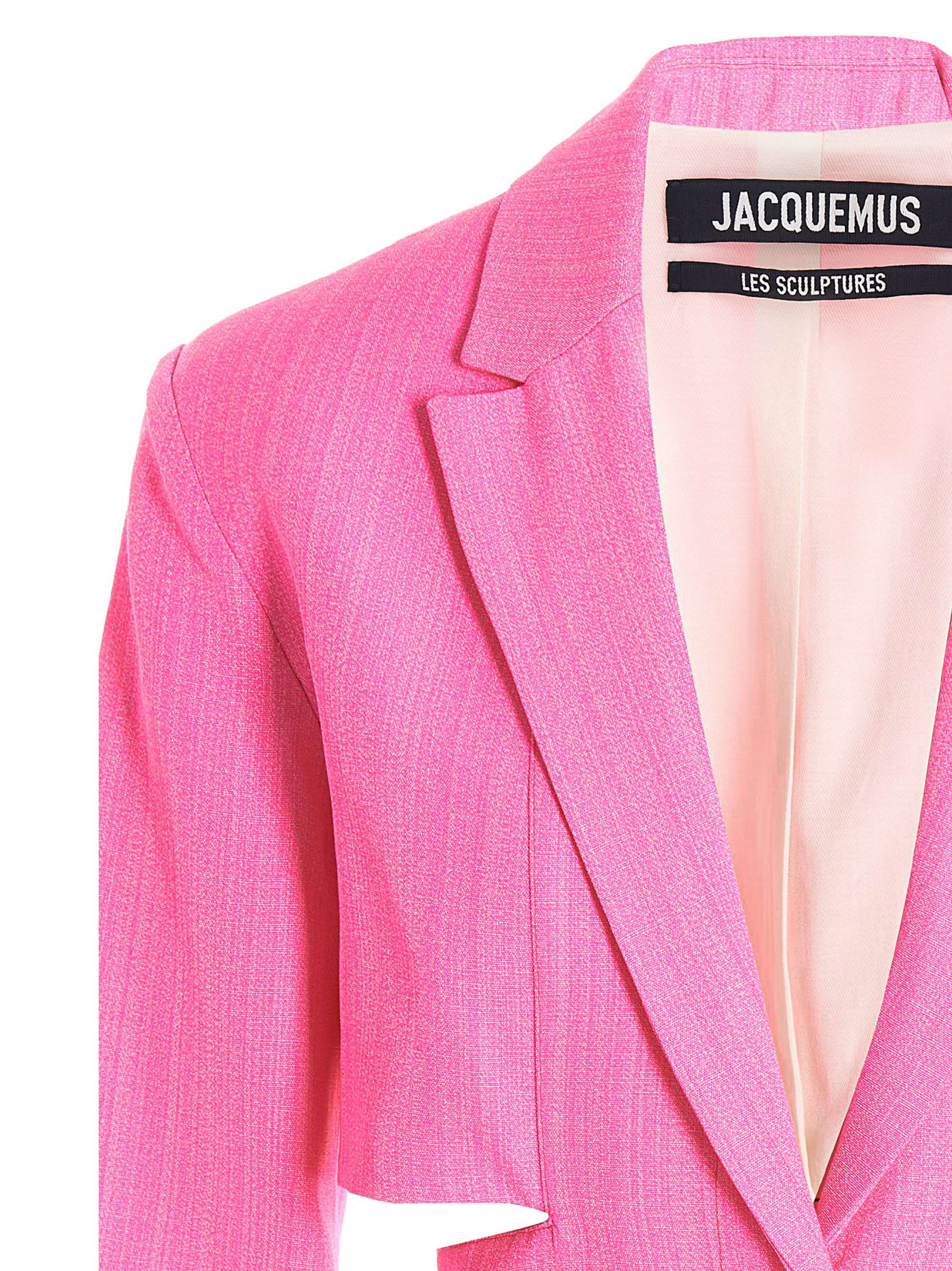 ワンピース JACQUEMUS 'La robe Bari' dress Fuchsia 24E241DR0161031 Jacquemus La Robe Bari Dress | italist