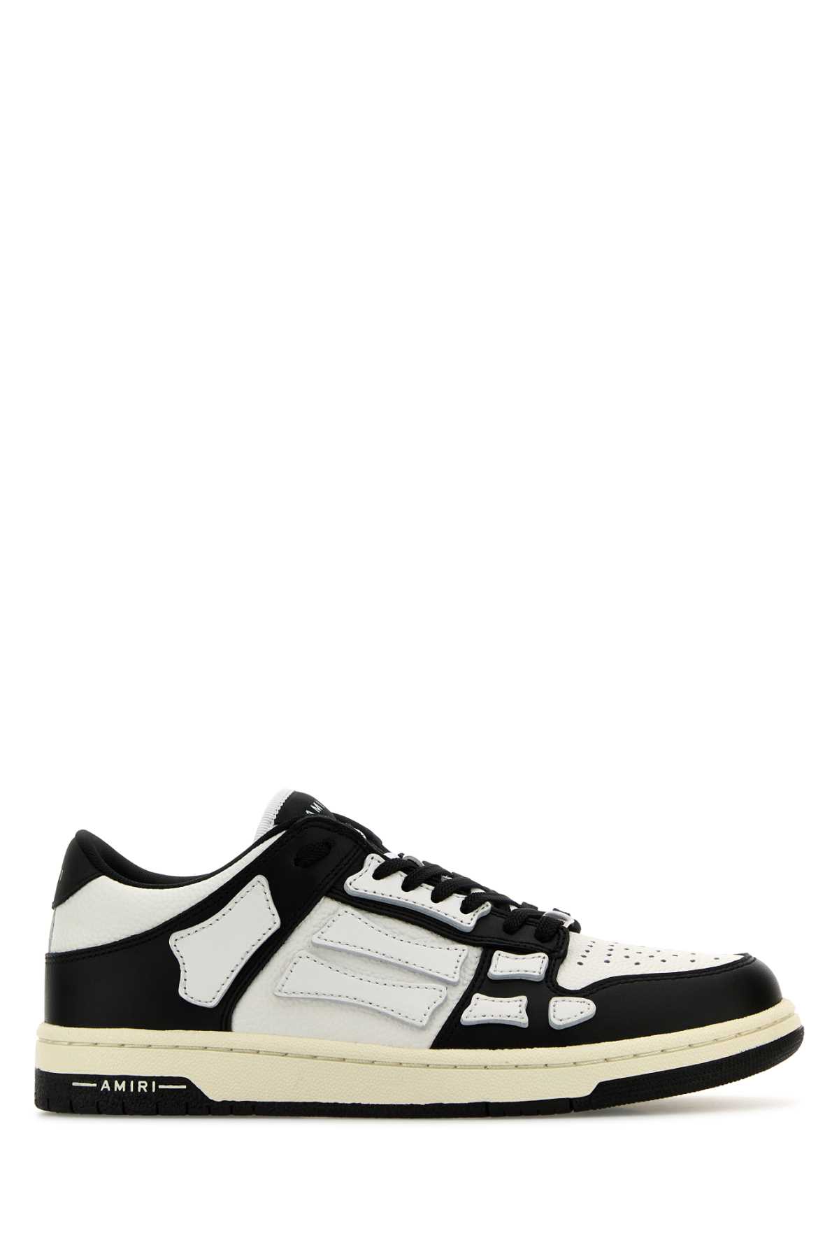 AMIRI Two-tone Leather Skel Sneakers | italist