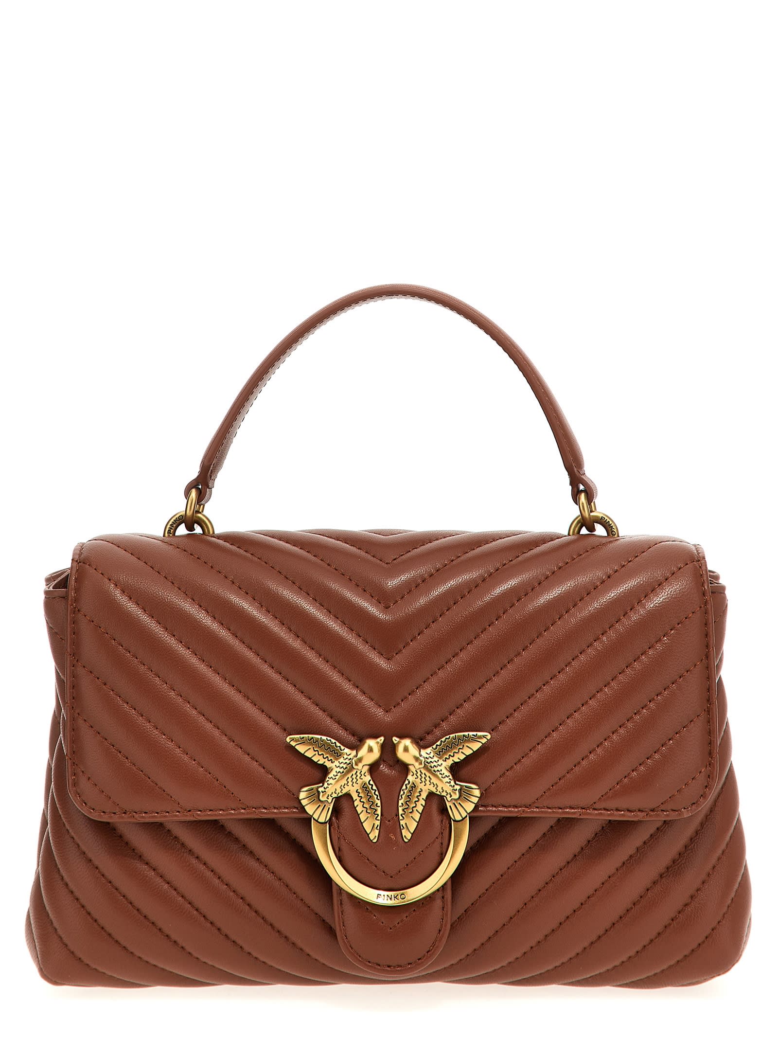 トートバッグ PINKO 'Love Lady Puff Classic' Hand Bag (100043A0GK Z99O) Borsa a tracolla media Love Bag Puff in nappa trapuntata con