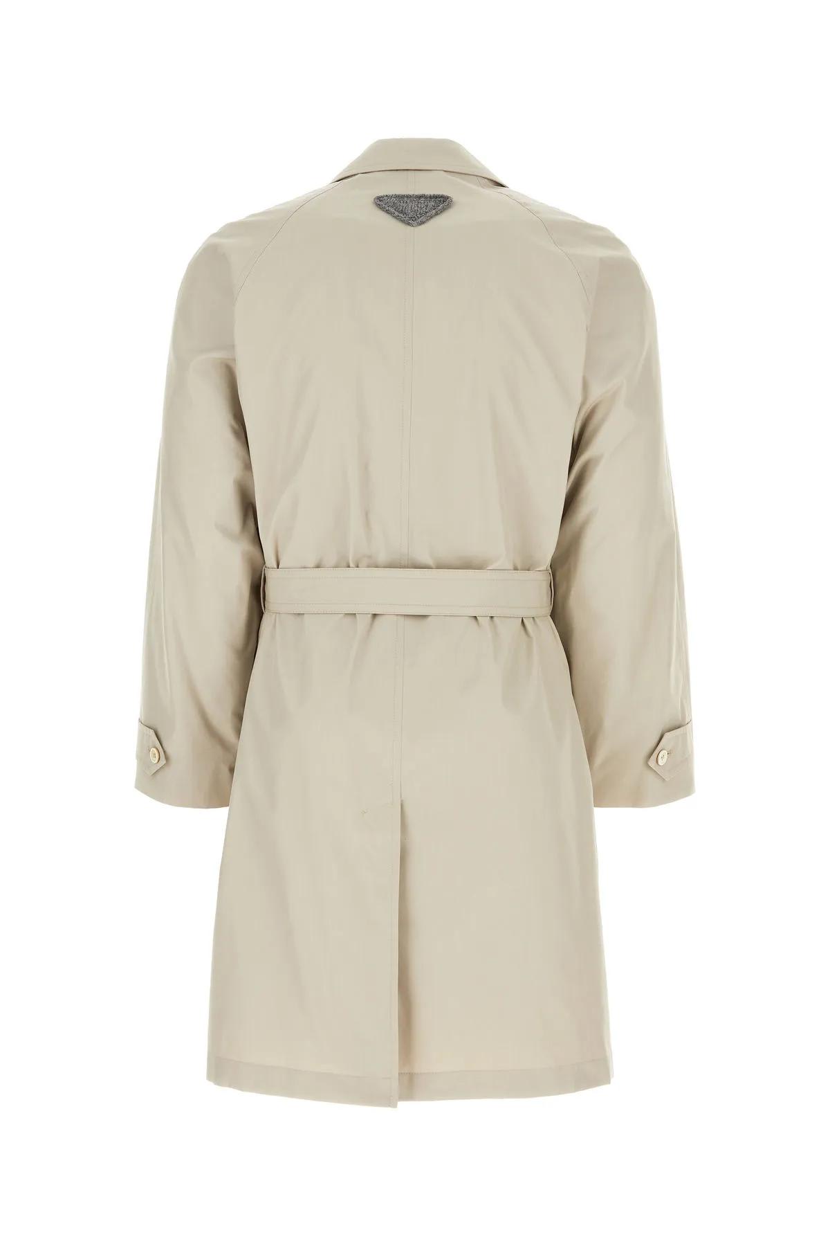 Prada Cotton Blend Overcoat | italist
