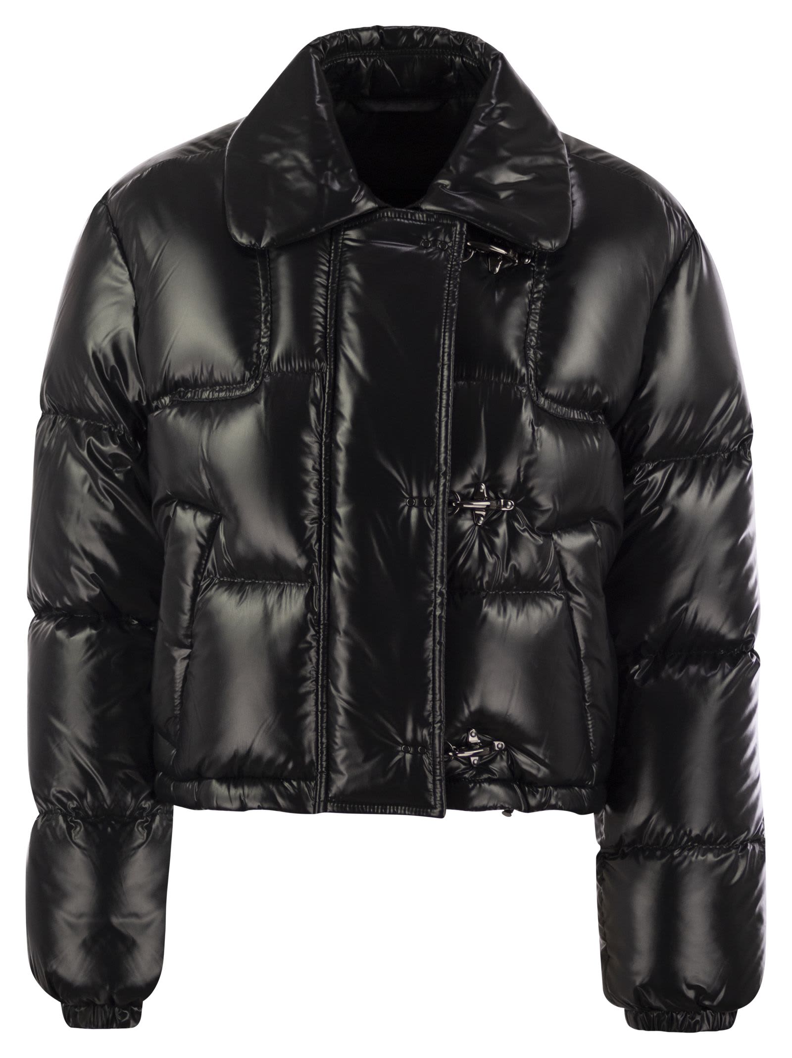 ダウンジャケット・コート Fay FW24 3-hook cropped down jacket (NAW32493120 R400) Fay FW24 3-hook cropped down jacket (NAW32493120 R400) (Fay