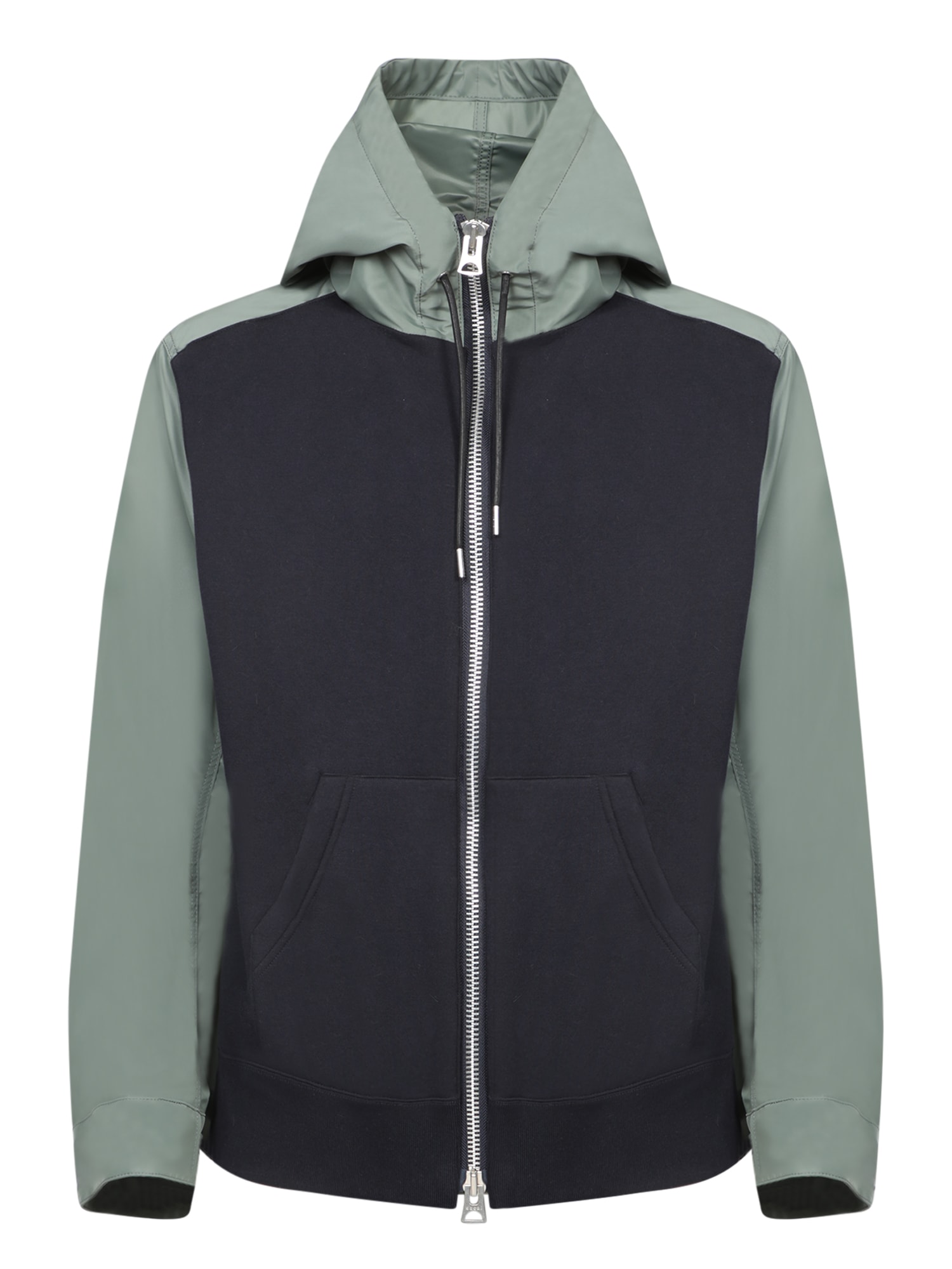 【送料&関税込】Sacai Drop Shoulder Drawstring Twill Hoodie Sacai Drop Shoulder Drawstring Twill Hoodie | italist