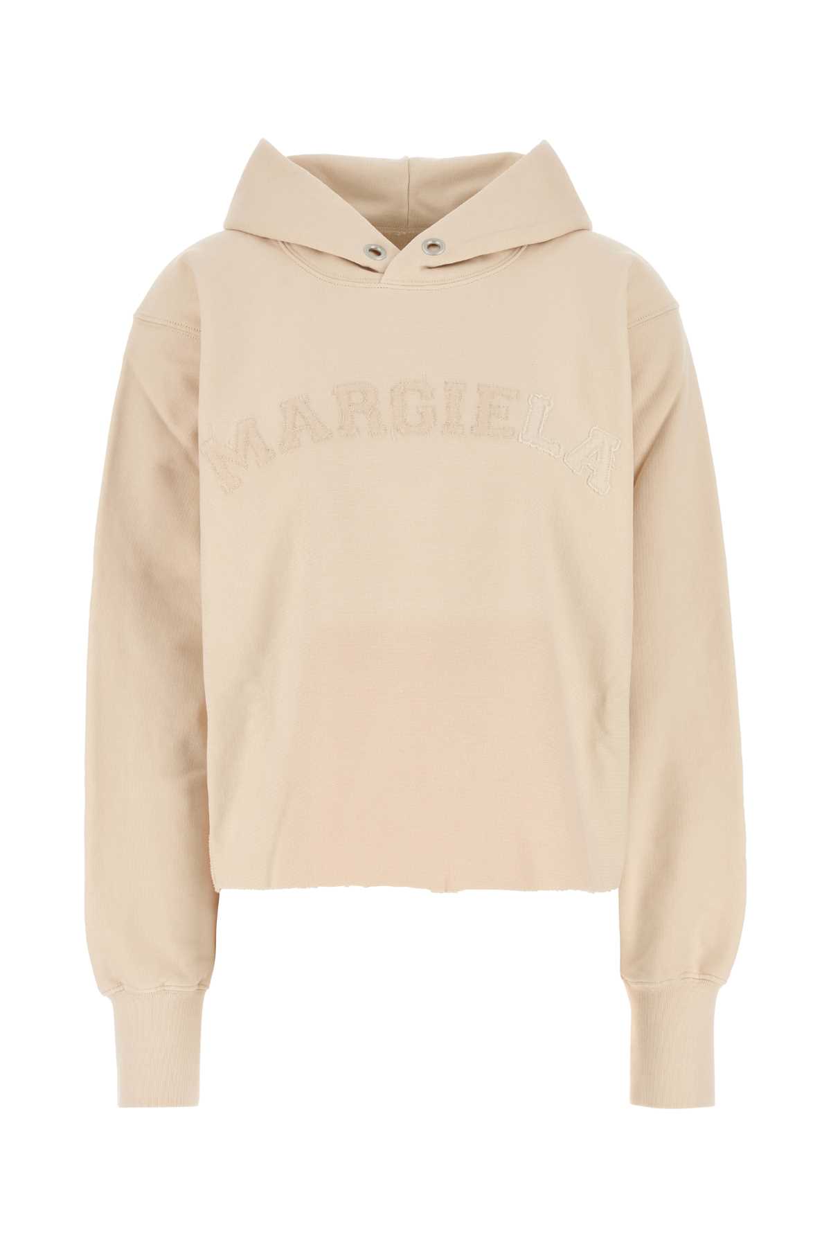 パーカー・フーディ Maison Margiela Ecru Cotton Hoodie With Front Zip Maison Margiela - ECRU DIGITAL LOGO ZIP HOODIE – LE LABO STORE