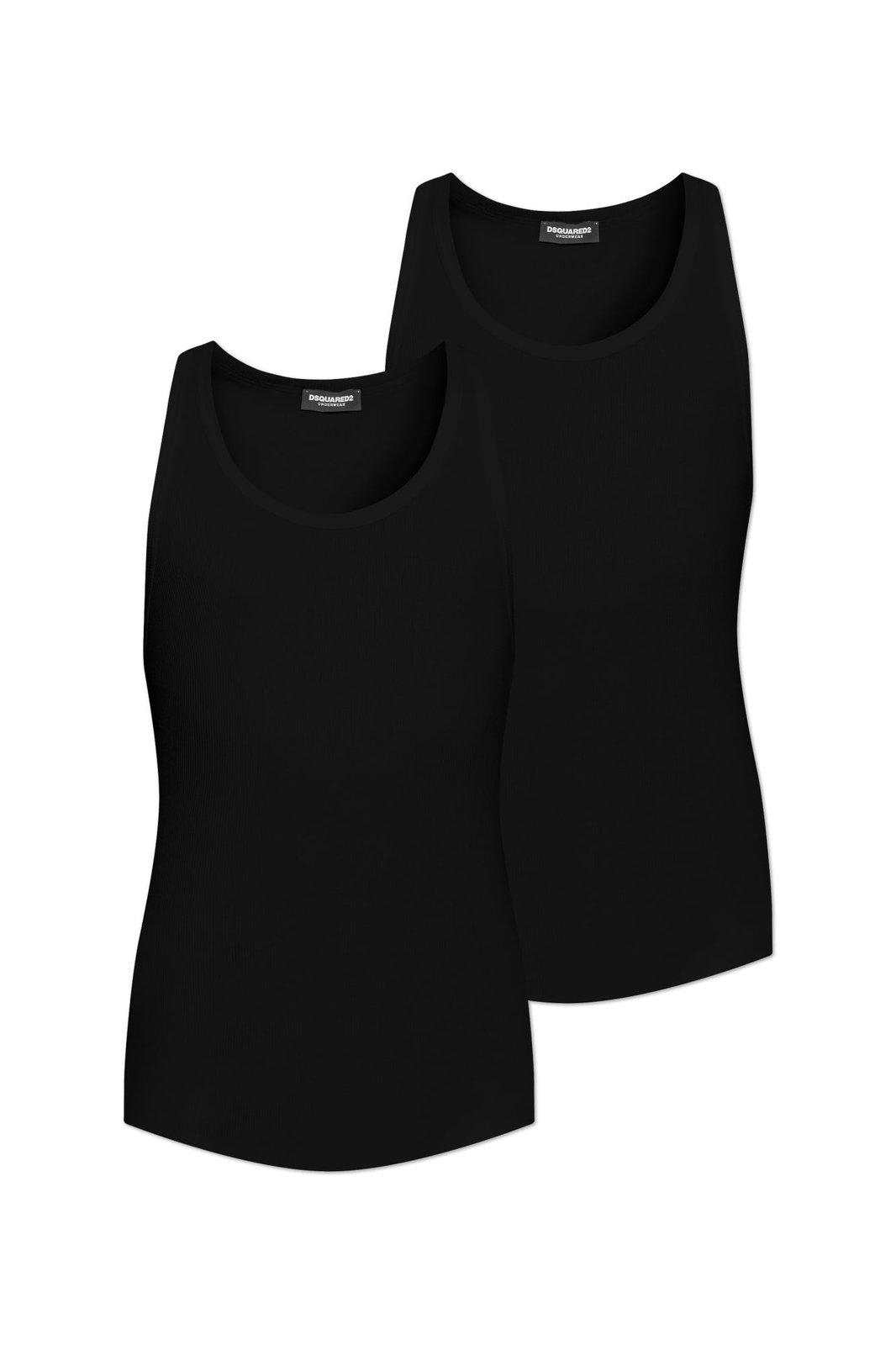 【送料&関税込】Dsquared2 Two-pack Logo Printed Tank Top Dsquared2 Two-pack Logo Printed Tank Top | italist