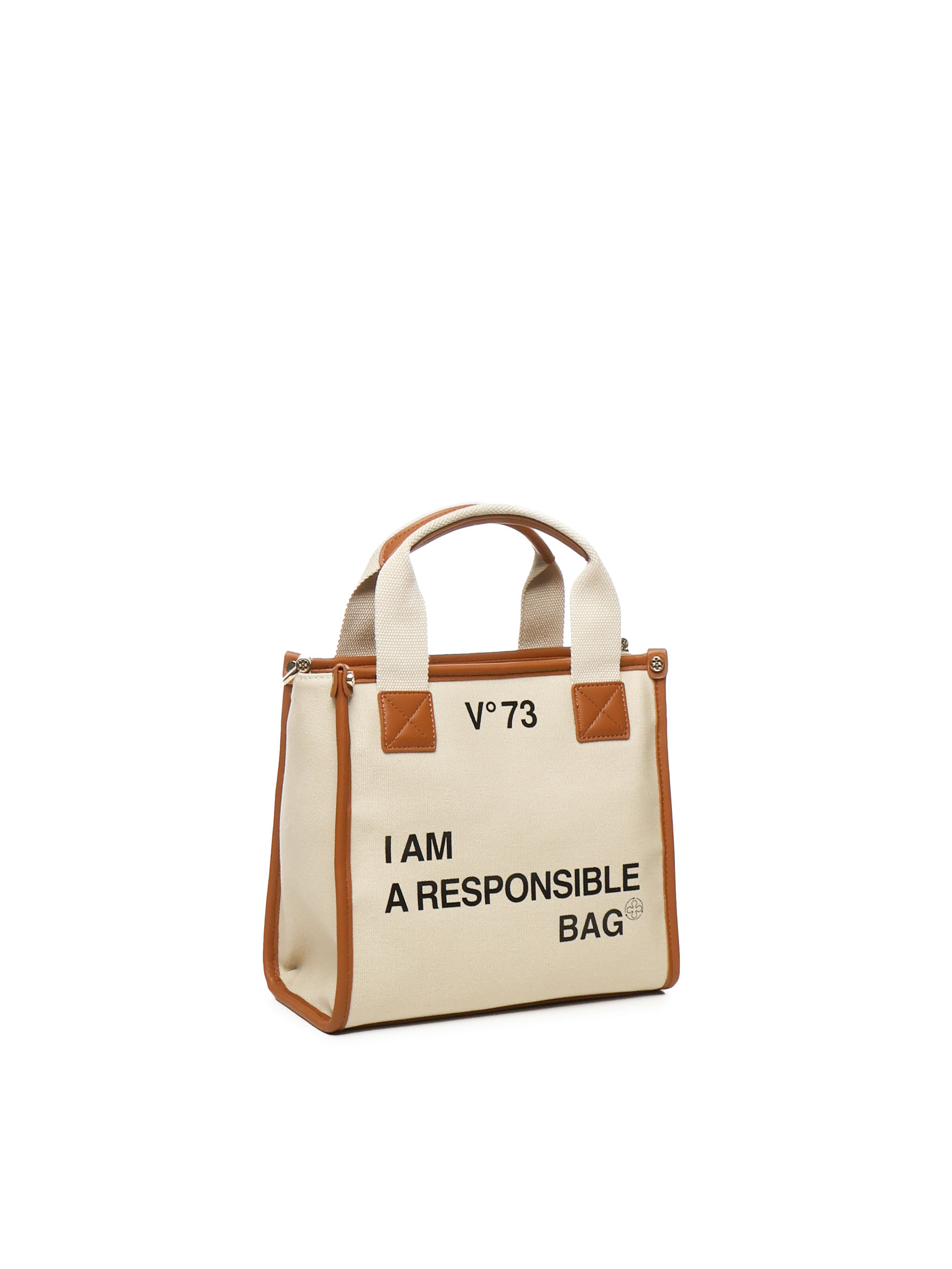 V73 Responsibility Tote Bag In Canvas | italist