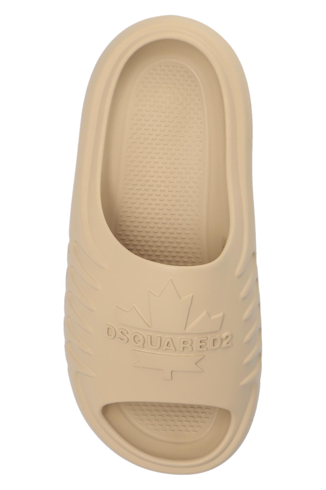 【送料&関税込】Dsquared2 dumbo Slides DSQUARED2 Dumbo Slides | Black | FARFETCH TW