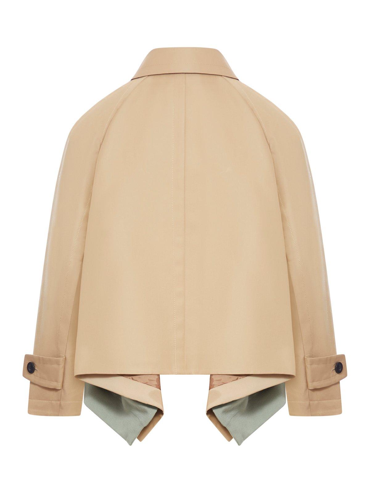 Sacai Layered Design Twill Jacket | italist