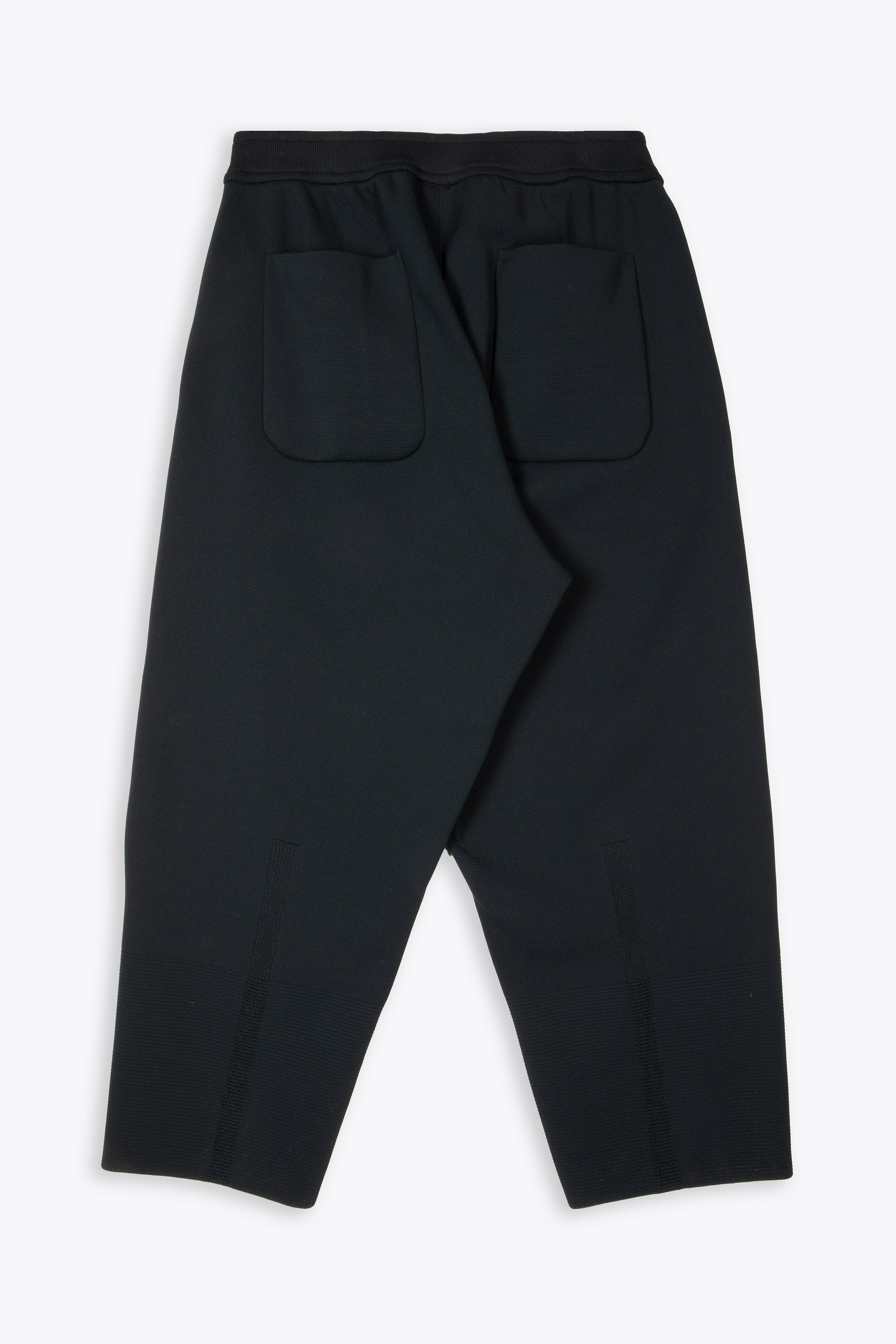 CFCL Milan Rib Tapered Pants 3 Black knitted pant with elastic