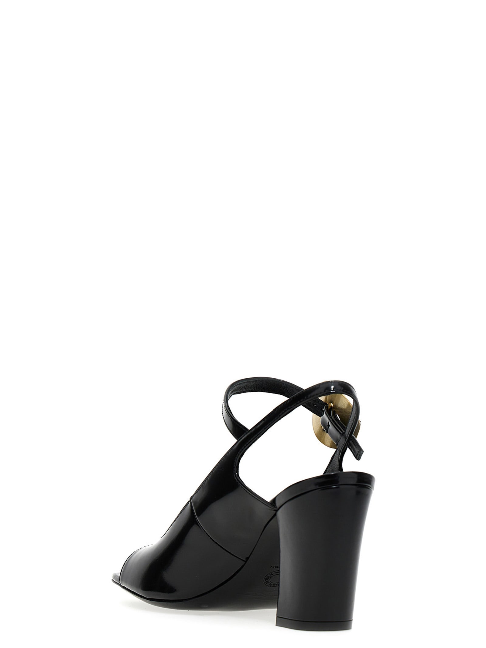 Dries Van Noten Gold Buckle Sandals | italist