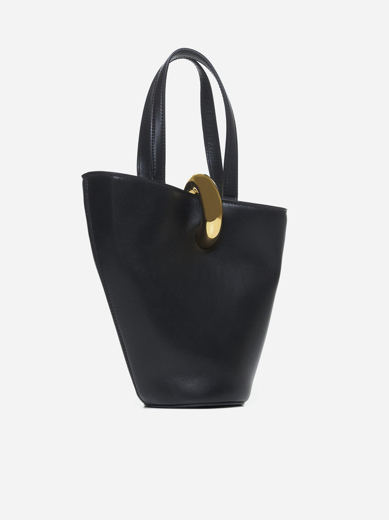 ハンドバッグ Le Petit Bambola leather shoulder bag Le Petit Bambola leather shoulder bag in white - Jacquemus