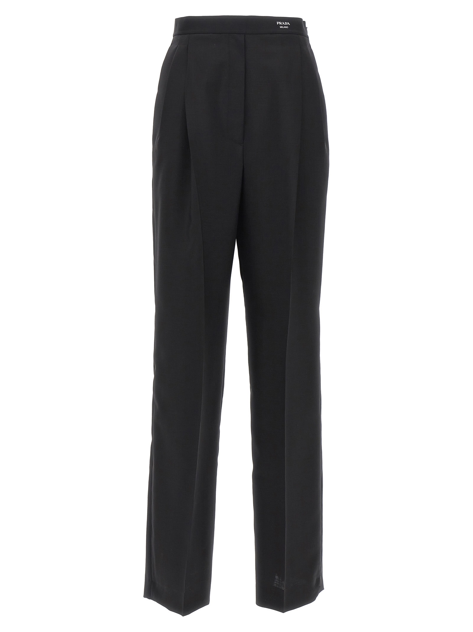 【関税&送料込】Prada Melange Graphite Wool Pant Prada Wool Blend Pants | Saks Fifth Avenue