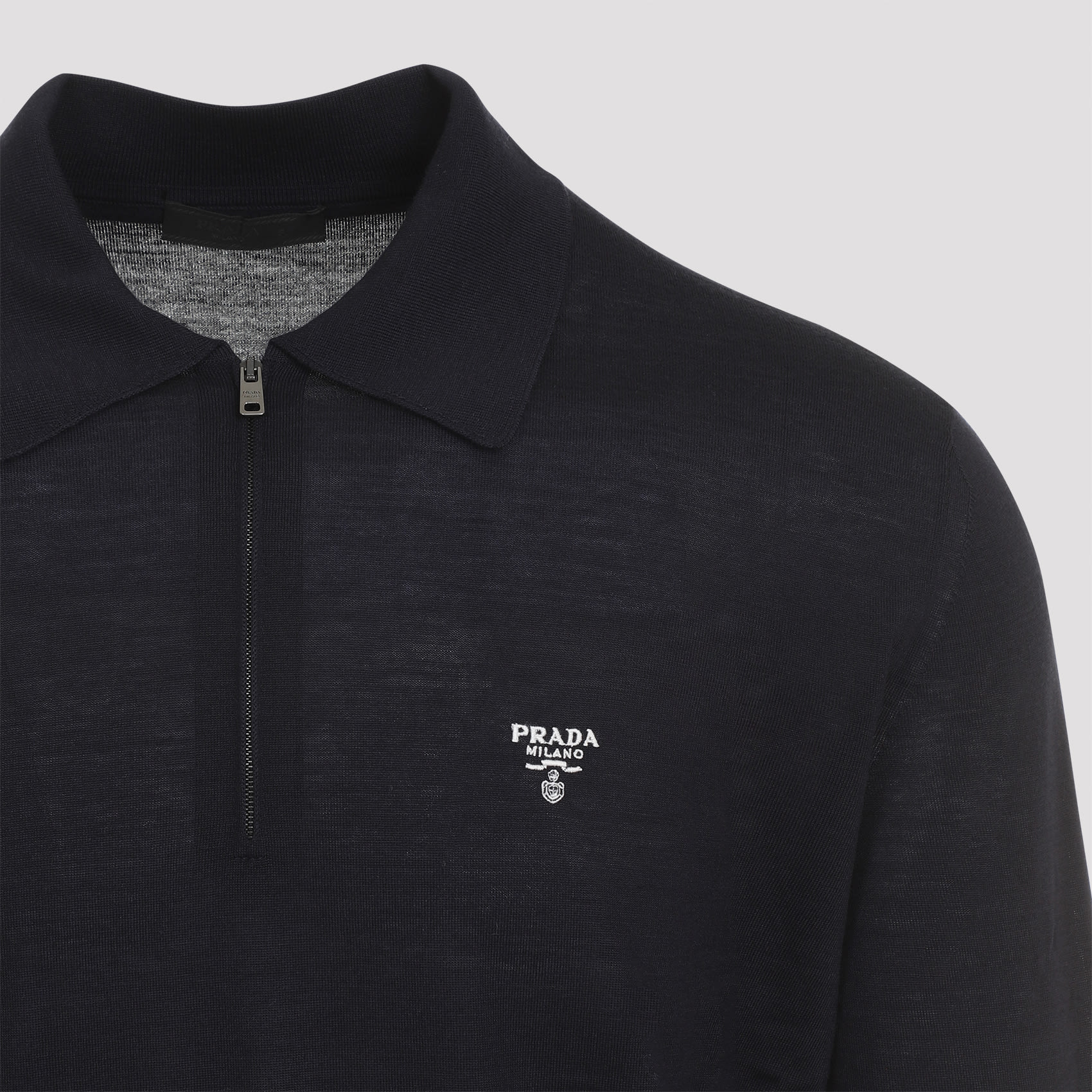 トップス PRADA 90s Archive wool polo sweat Rare 1990s archive PRADA sports knit polo shirt