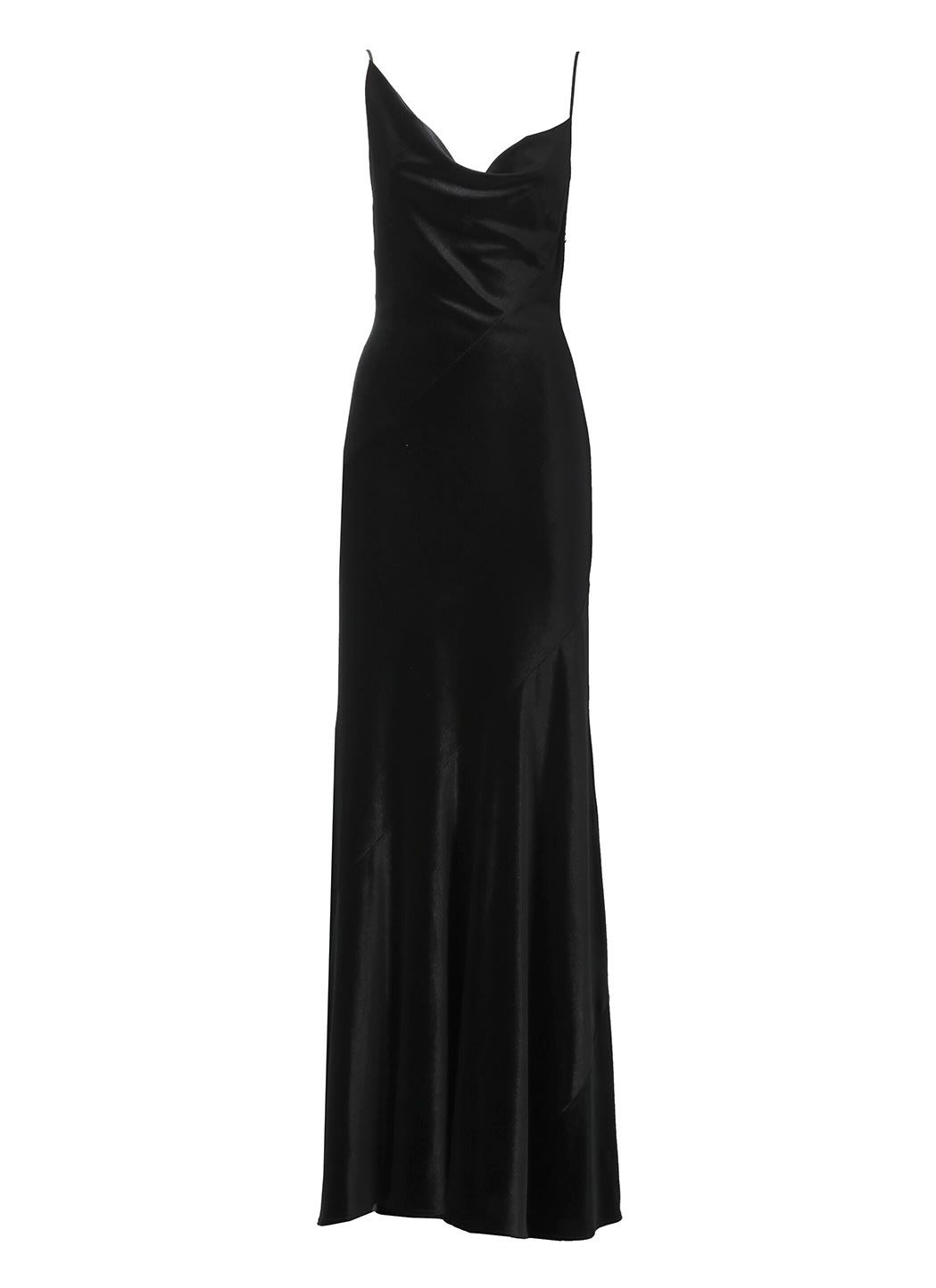 velvet long dress