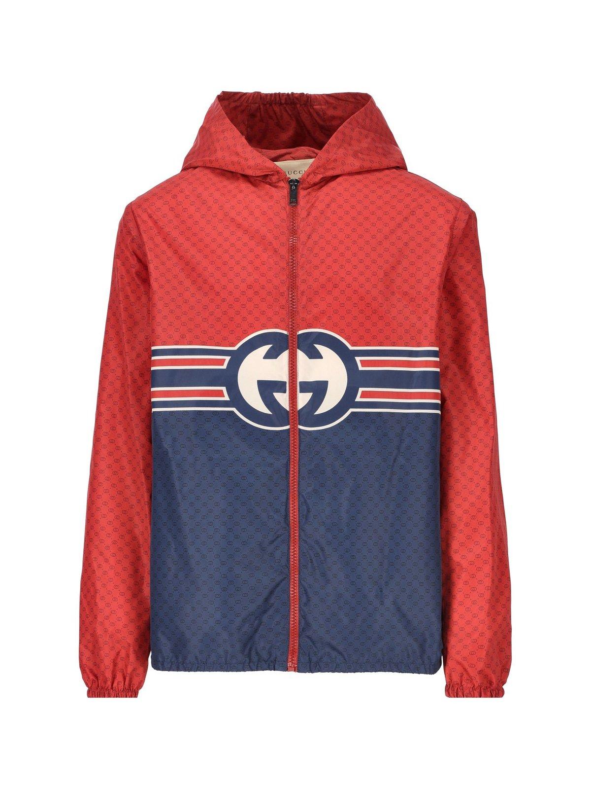 新規購入 Gucci ALWAYS italist, | Jacket Zip-up Printed G Interlocking アクセサリー