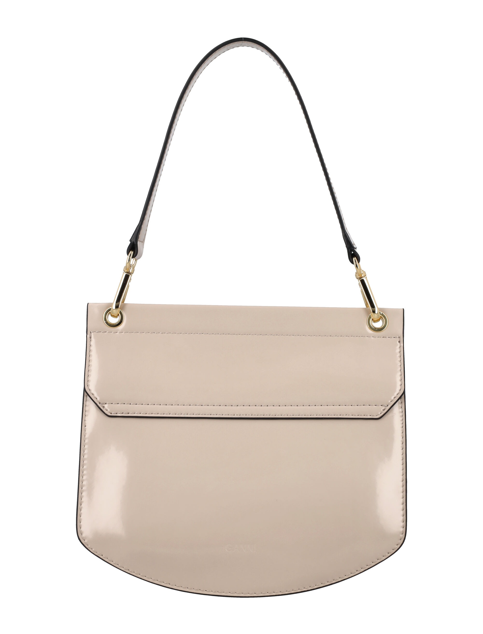 Ganni Apo-g Bag Small Patent | italist