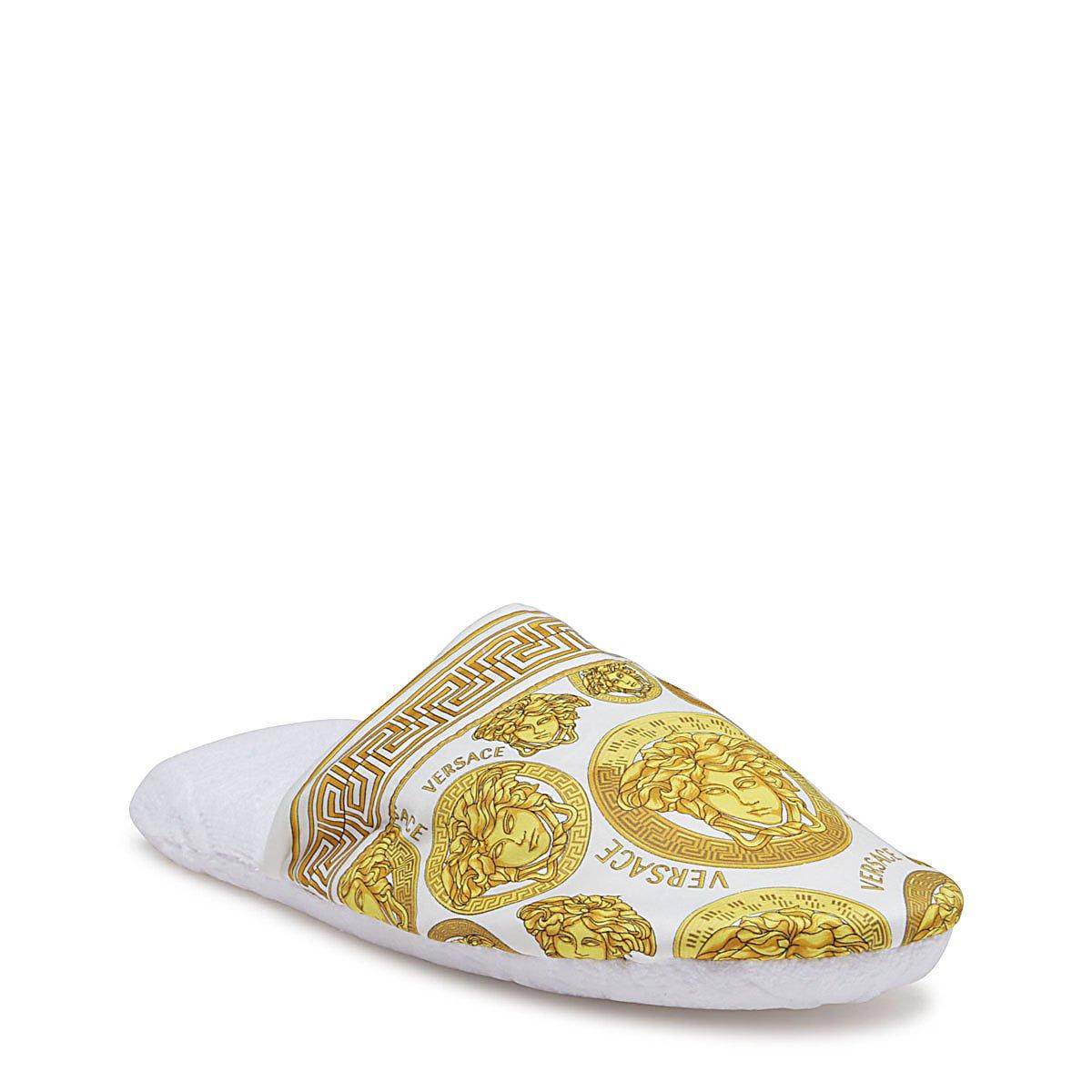 【送料&関税込】Versace Medusa Head Printed Slippers Versace Medusa Head Printed Slippers | italist