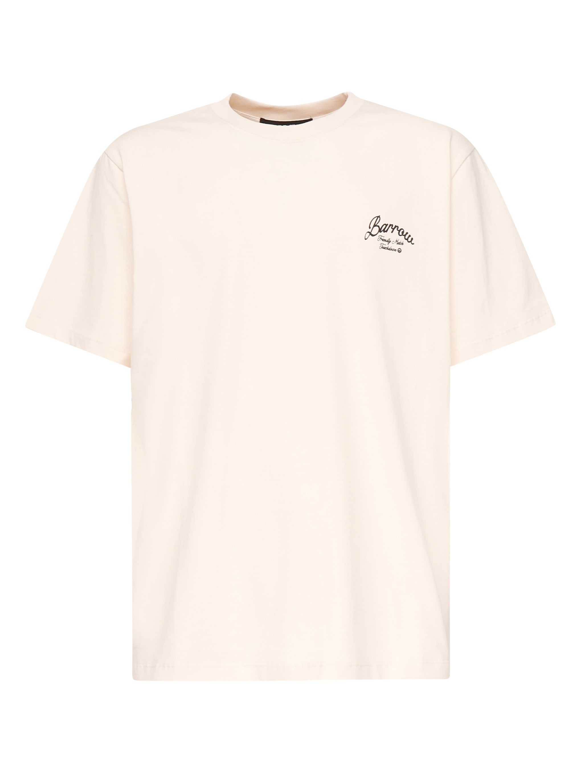 Tシャツ・カットソー Barrow SS25 JERSEY T-SHIRT UNISEX (S5BWUATH087 107) Barrow T-Shirt In Jersey