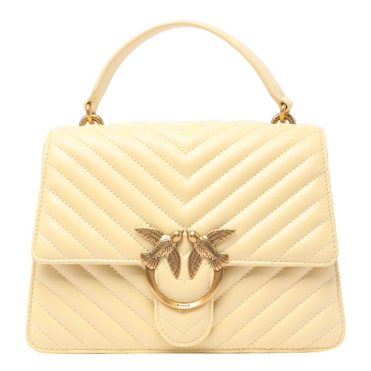トートバッグ PINKO SS25 'Love one' handbag (100066A0F1 Z14Q) Pinko Love One Handbag | italist