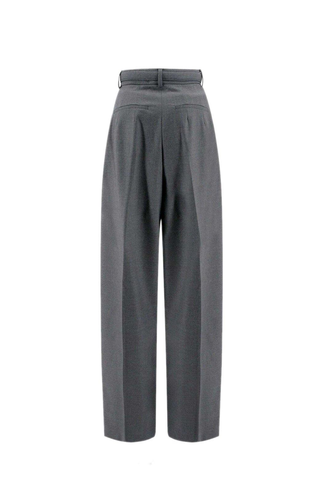 パンツ SPORTMAX ANGOLO123 CLASSIC TROUSERS (2512131043600 003) SportMax Belted Straight Leg Trousers | italist