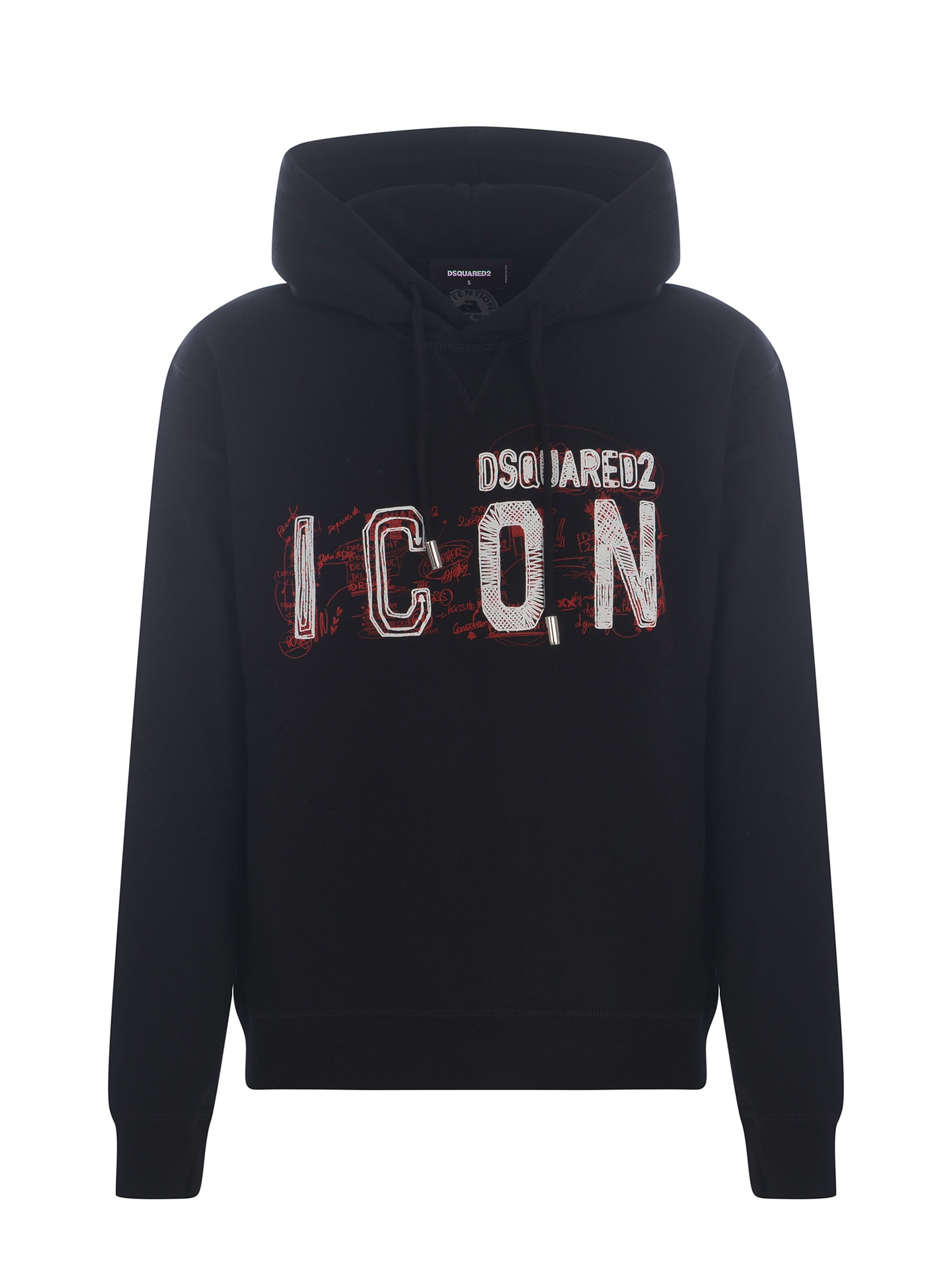 【関税&送料込】Dsquared Icon Scribble Cool Fit Sweatshirt Dsquared2 Icon Scribble Cool Fit Sweatshirt | italist