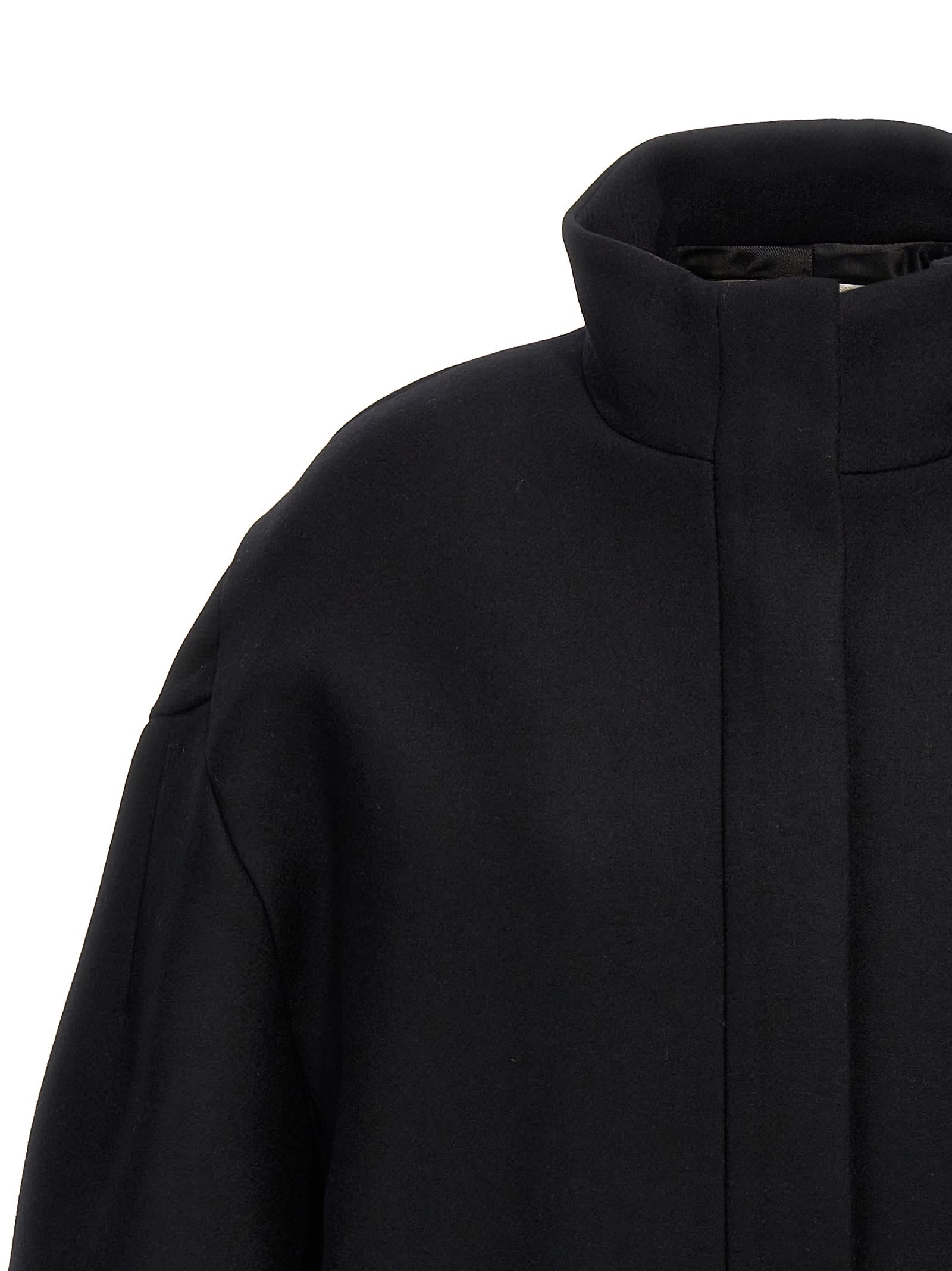 ブルゾン DRIES VAN NOTEN | VOLES LOOSE FIT WOOL JACKET BLACK Dries Van Noten 'voles' Jacket | italist