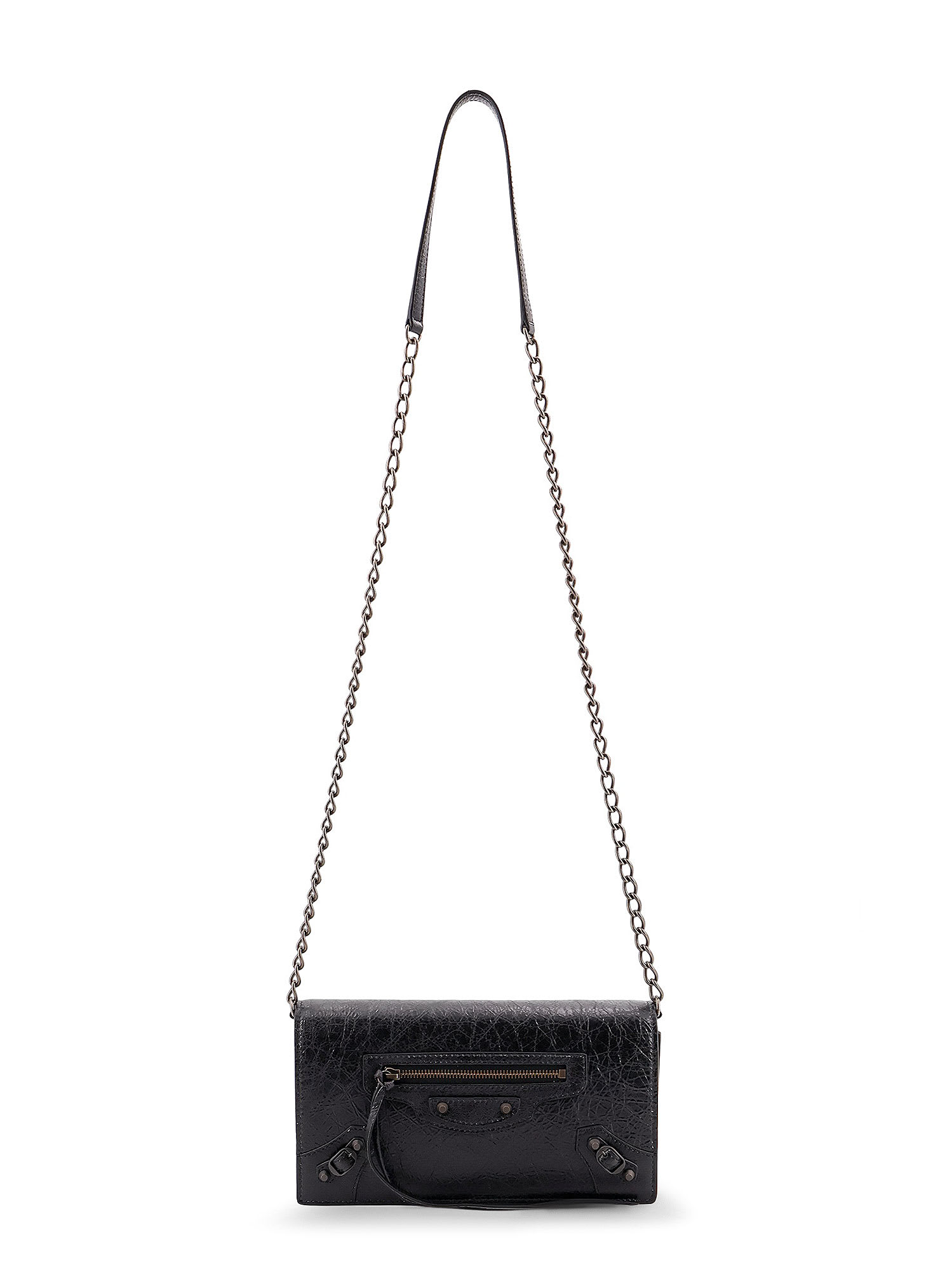 ＊BALENCIAGA＊ Le City Wallet Leather Shoulder Bag Balenciaga Le City Wallet Leather Shoulder Bag | italist