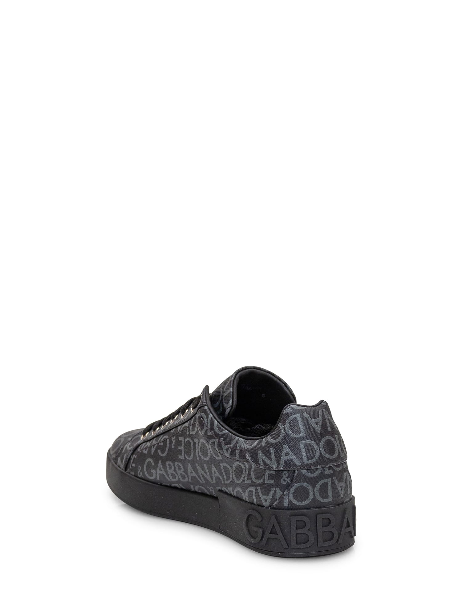 【送料&関税込】Dolce & Gabbana Portofino Spoiler Leathe Dolce & Gabbana - Portofino Spoiler Leather low-top sneakers