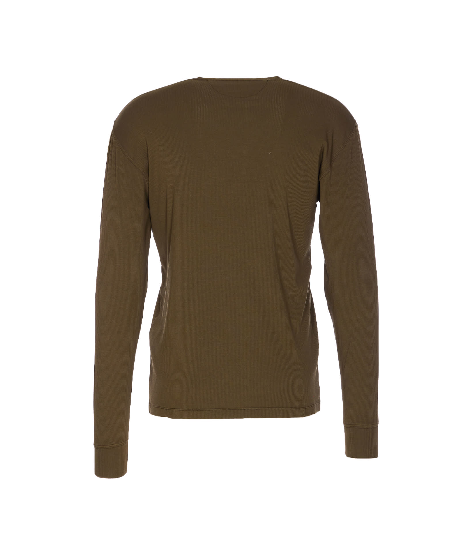 Tom Ford Ribbed Longsleeves Henley T-shirt | italist, ALWAYS