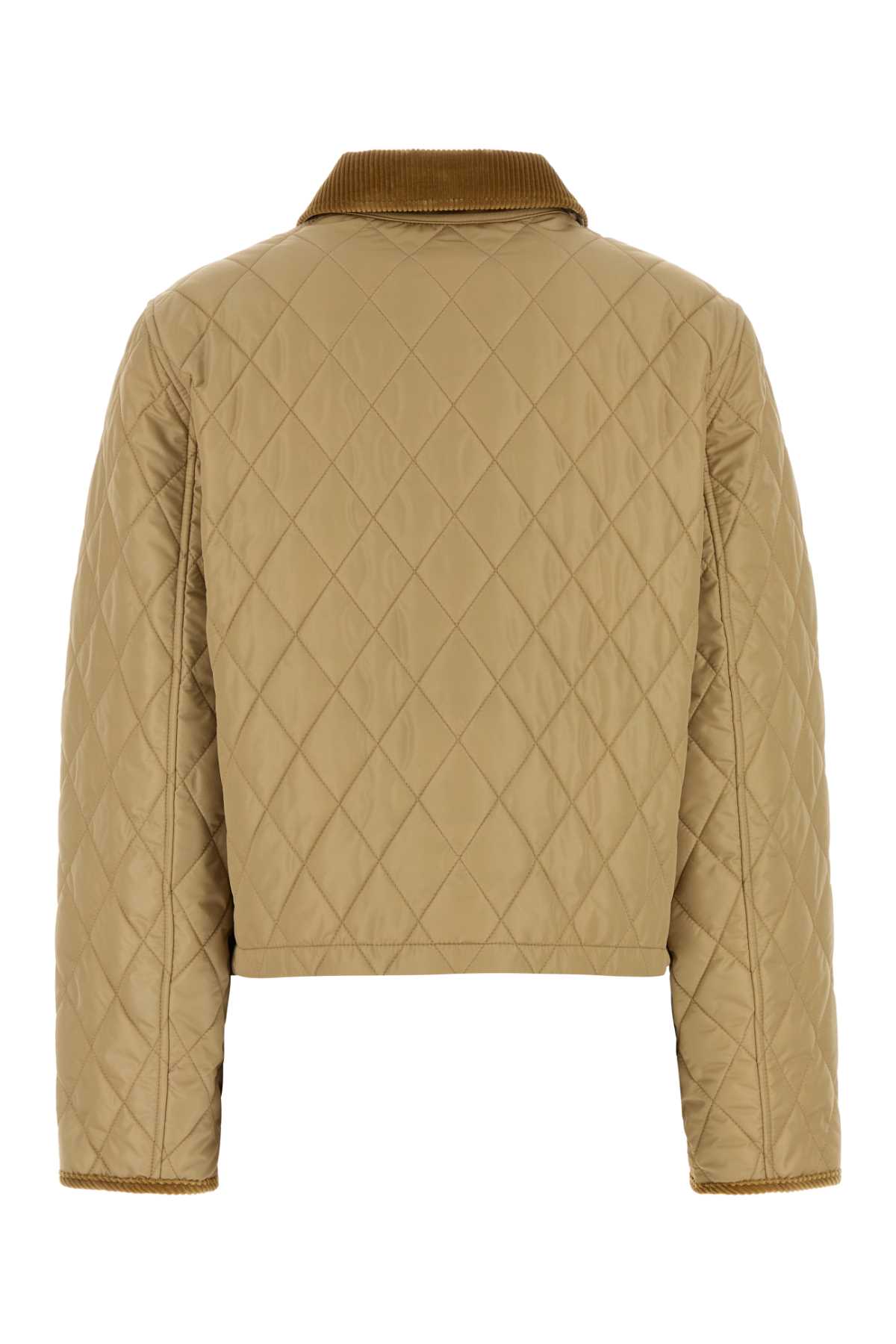 Burberry Beige Nylon Jacket | italist