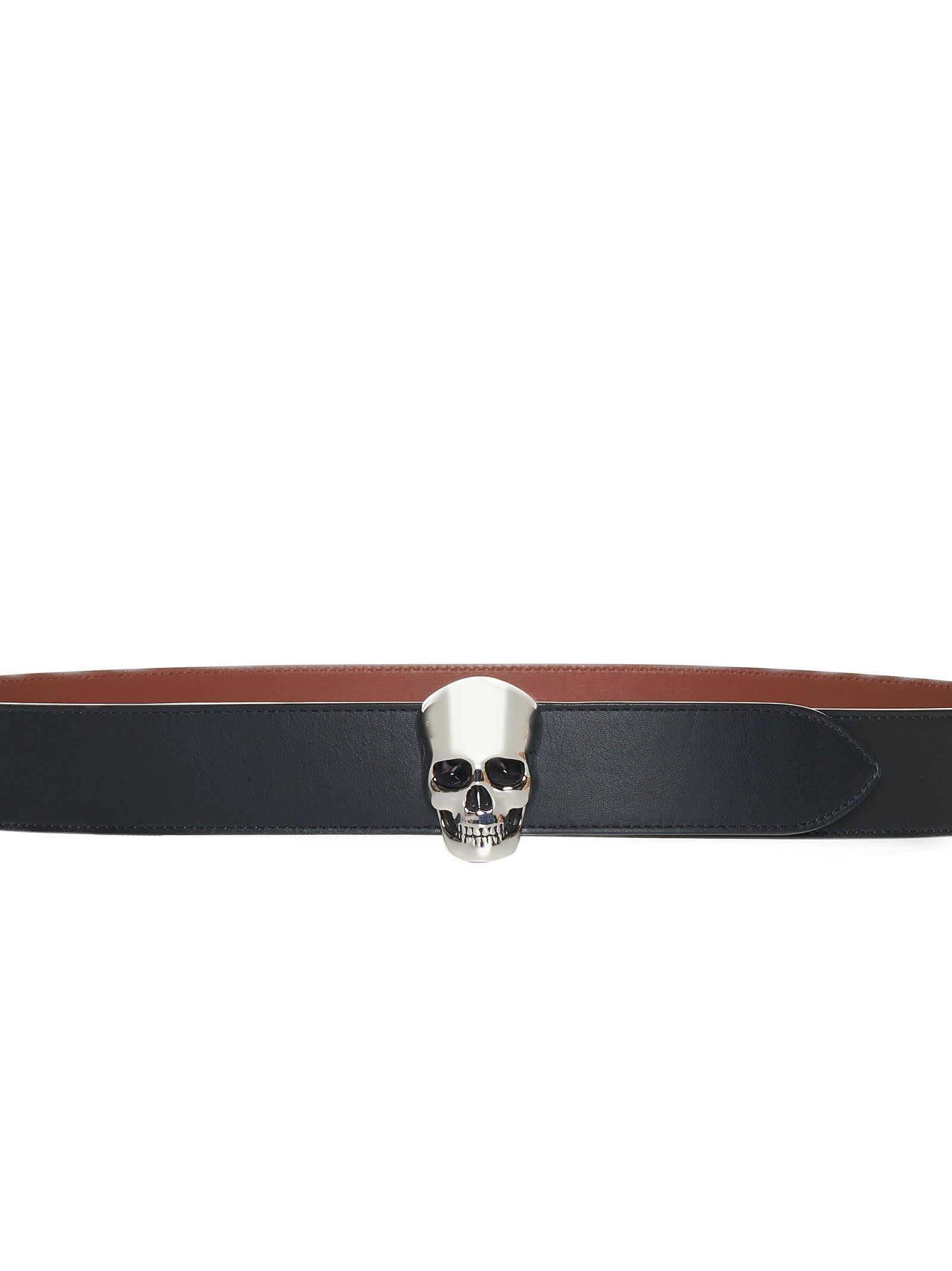 ベルト alexander mcqueen FW22 LONG BELT. (720907_1BR0Y1000) Alexander McQueen Studded Leather Belt 40mm men - Glamood Outlet