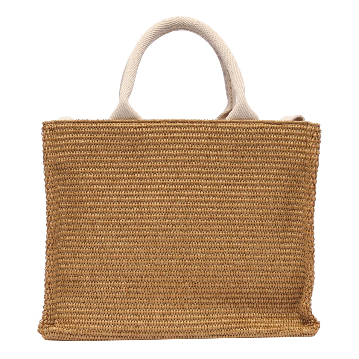 トートバッグ Marni RAFIA EFFECT SMALL LOGO TOTE BAG Small logo raffia-effect tote bag in pink - Marni | Mytheresa