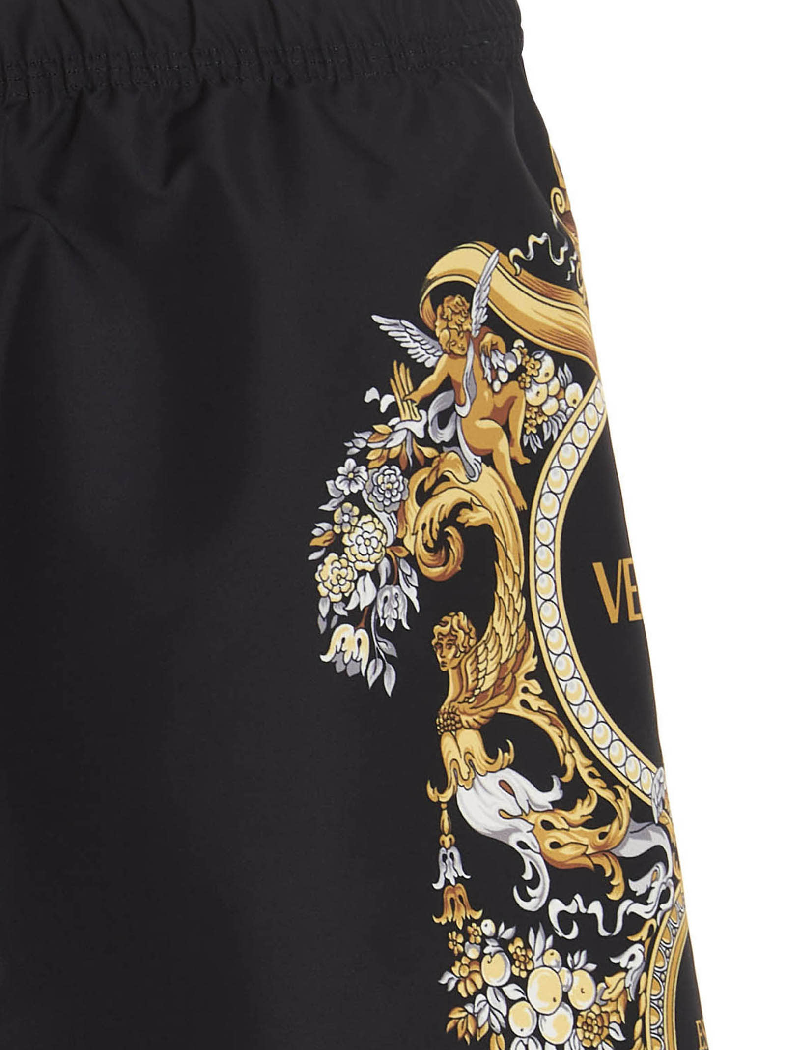 Versace ' Milano Est 1978' Swimming Trunks | italist, ALWAYS LIKE