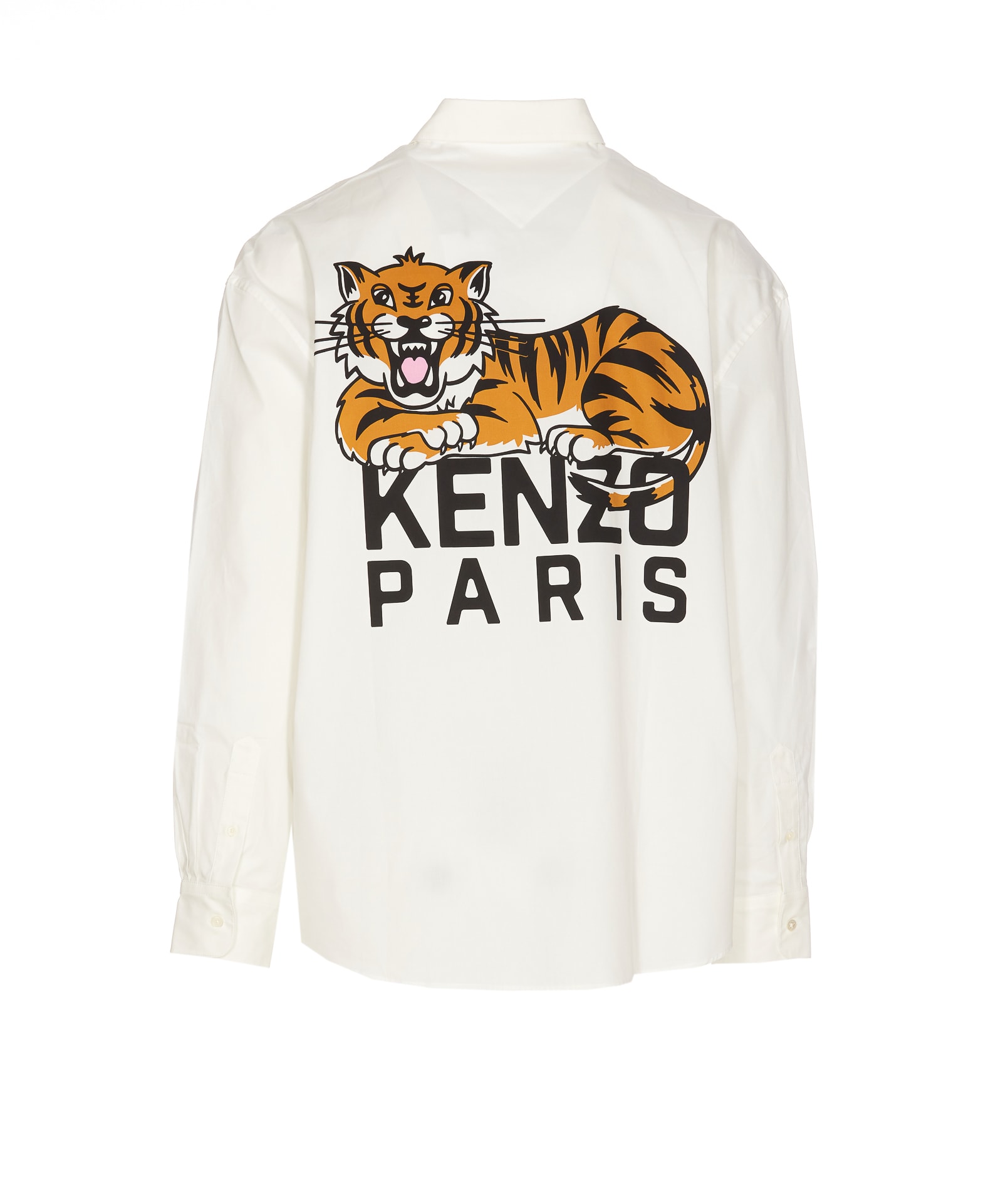 Kenzo Happy Tiger Pocket Casual Shirt | italist