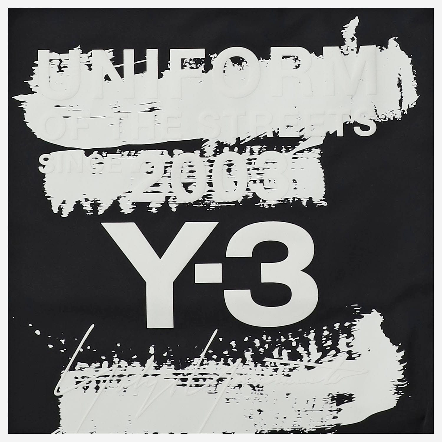 Y-3 JD1477BLACK 関税送料込 adidas Y-3 Graphic Coach Jacket - Black | Free Shipping with